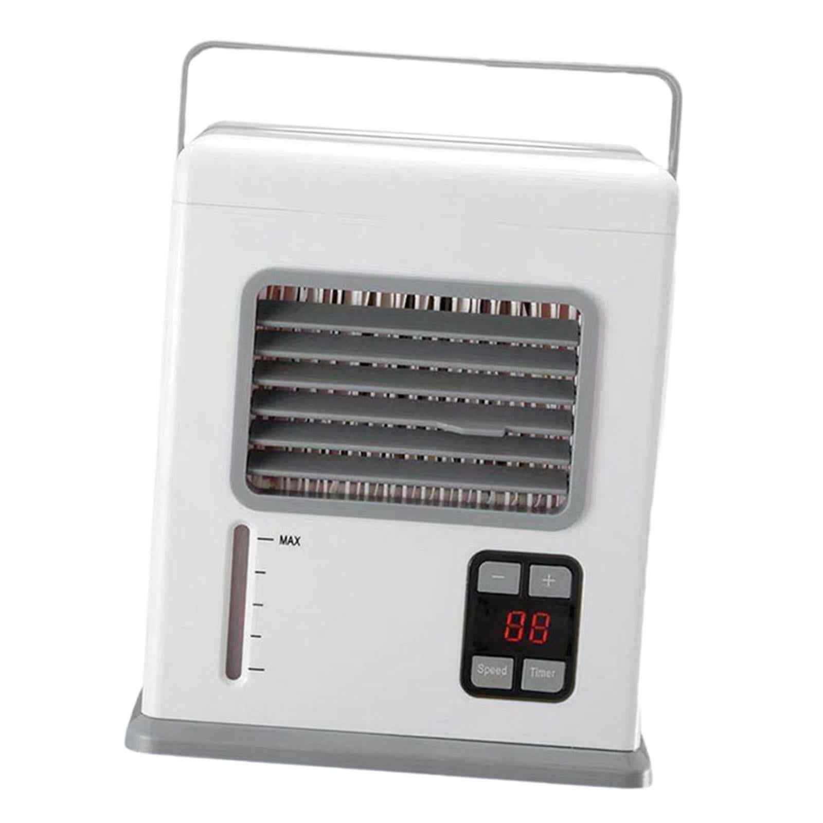 Portable Air Conditioner Evaporative Air Cooler Fan Quiet for Home Work Desk