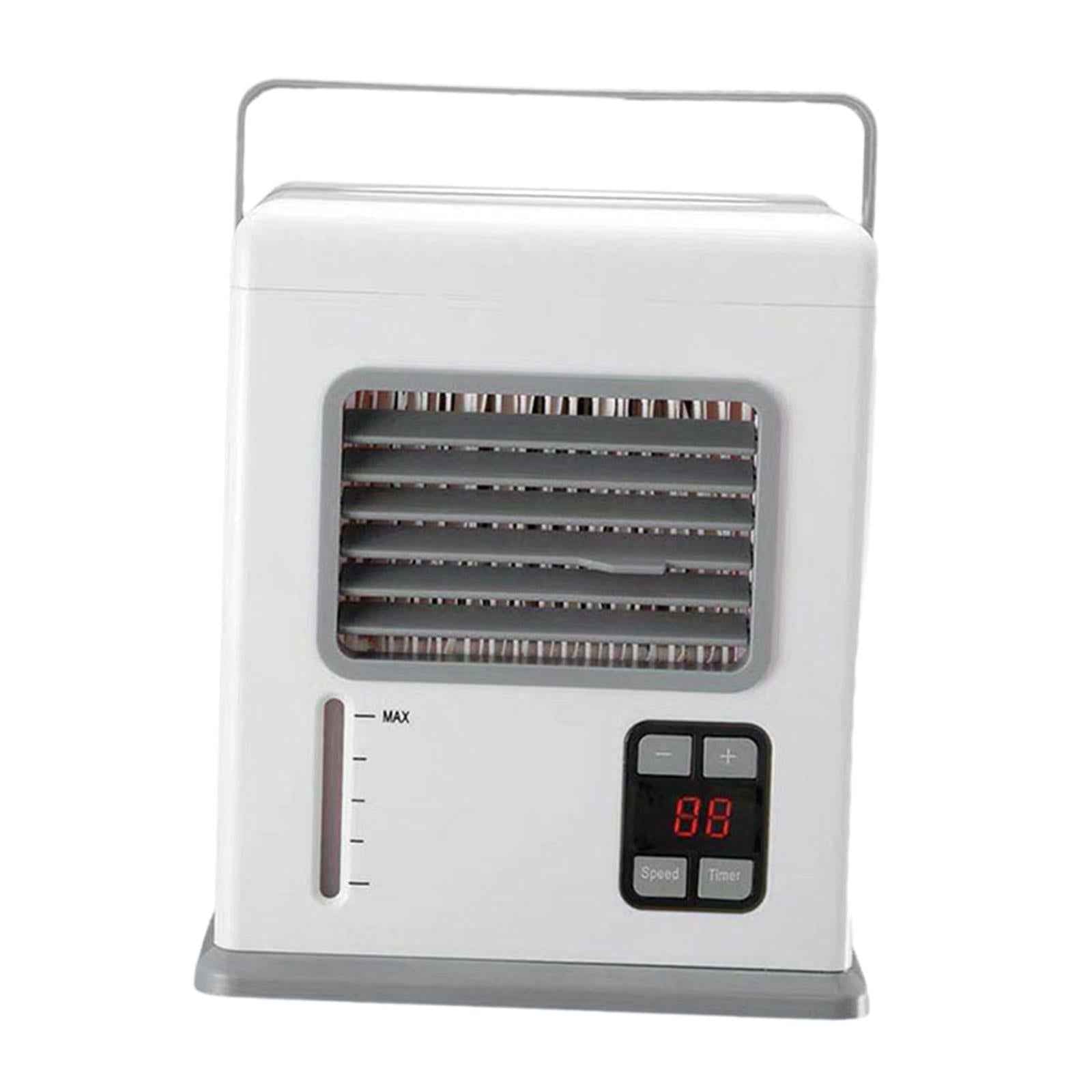 Portable Air Conditioner Evaporative Air Cooler Fan Quiet for Home Work Desk