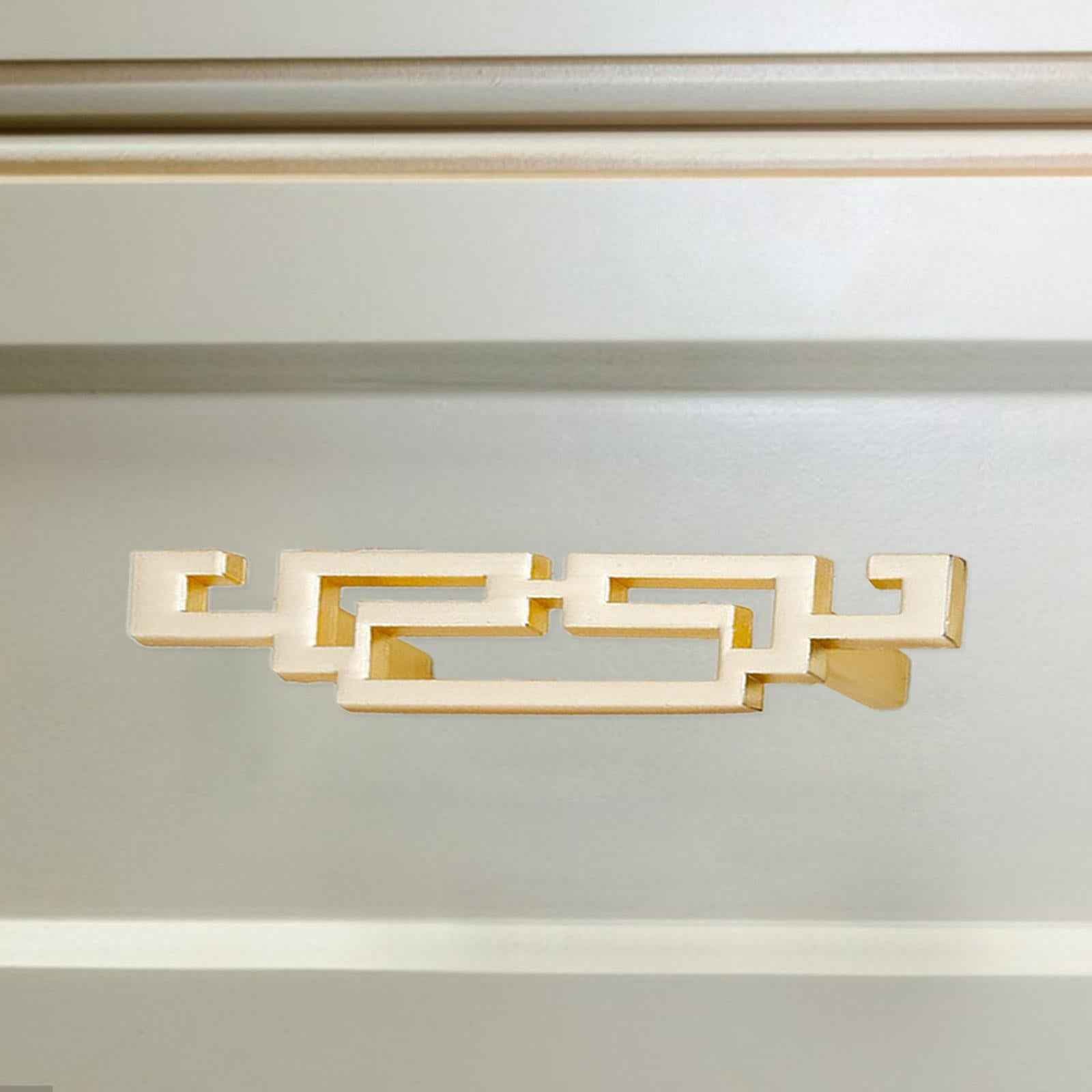 Drawer Pull Cabinet Hardware Sturdy Parts for Furniture Living Room Bathroom Hole Spacing 96mm