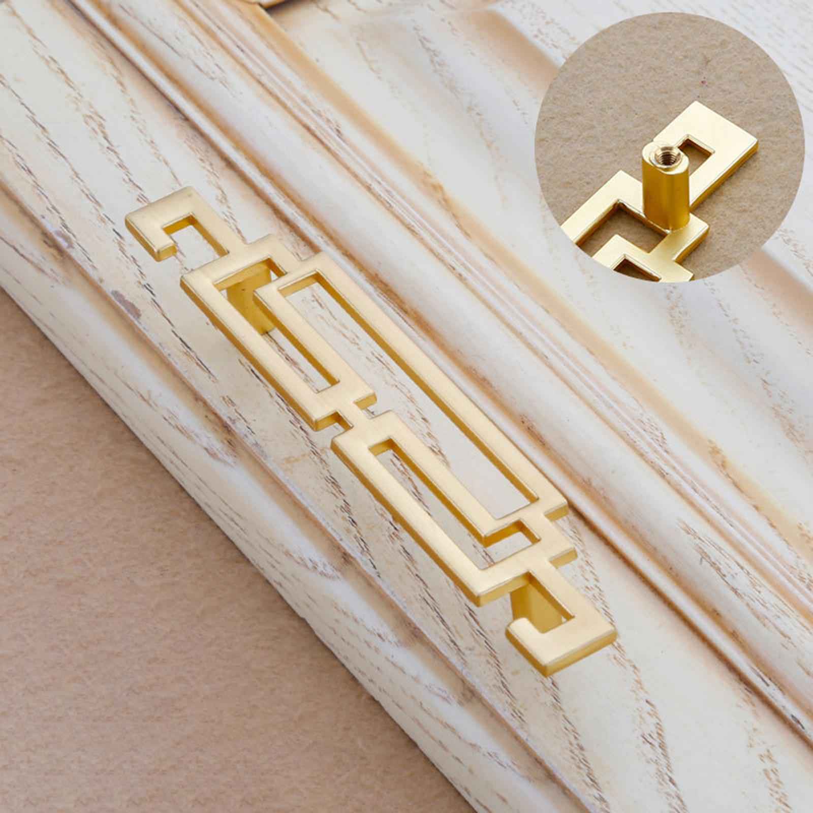 Drawer Pull Cabinet Hardware Sturdy Parts for Furniture Living Room Bathroom Hole Spacing 96mm