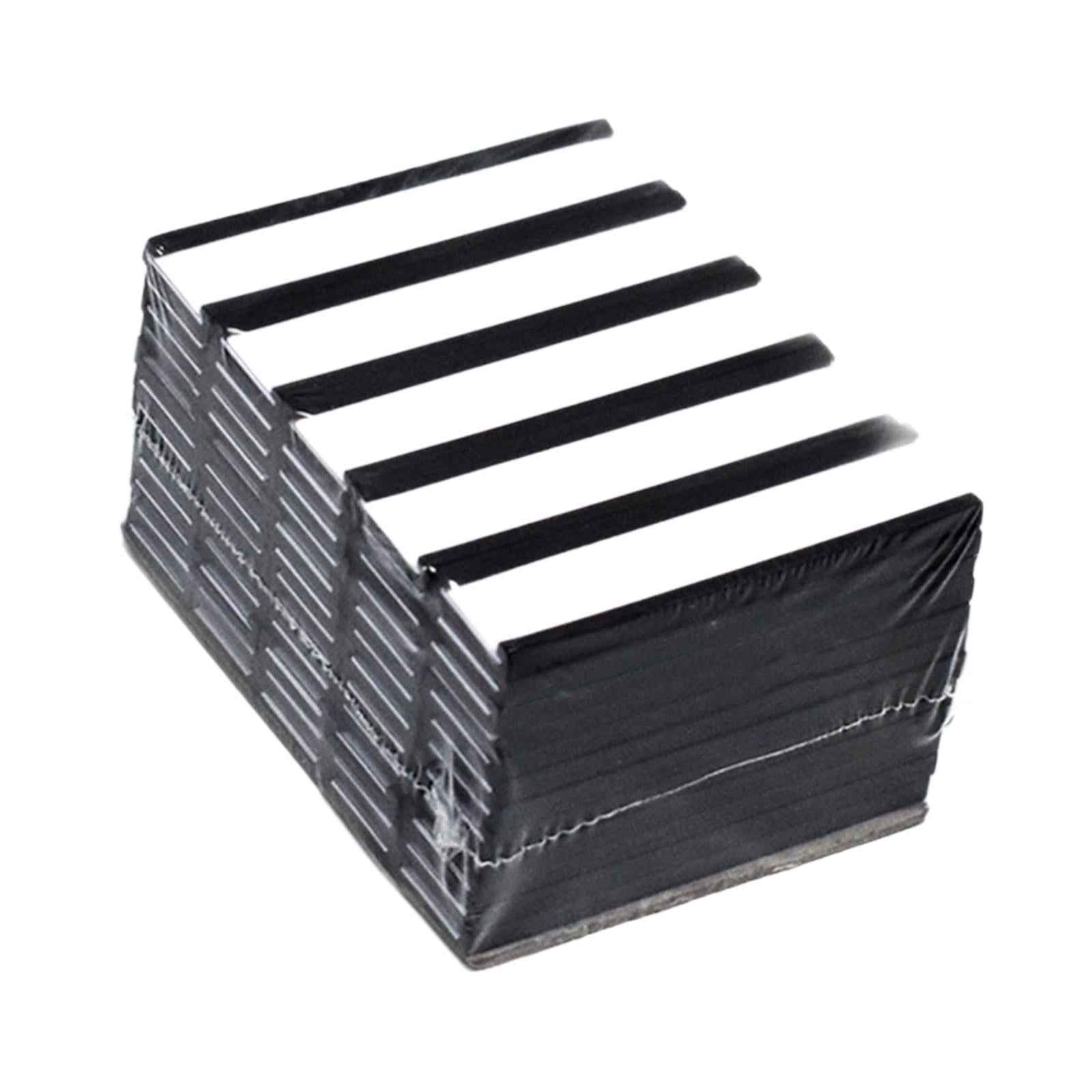 Magnetic Label Holders Workshop Data Cards Holder Garage Office Shelf Labels 5.08x1.27cm 60Pcs