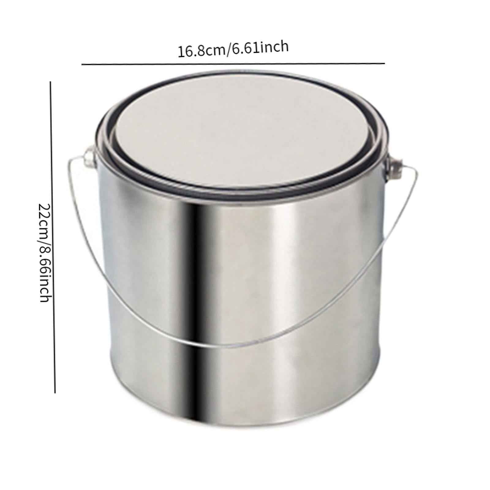 Empty Paint Can Multipurpose Paint Storage Container for Adhesives DIY Craft 5 L