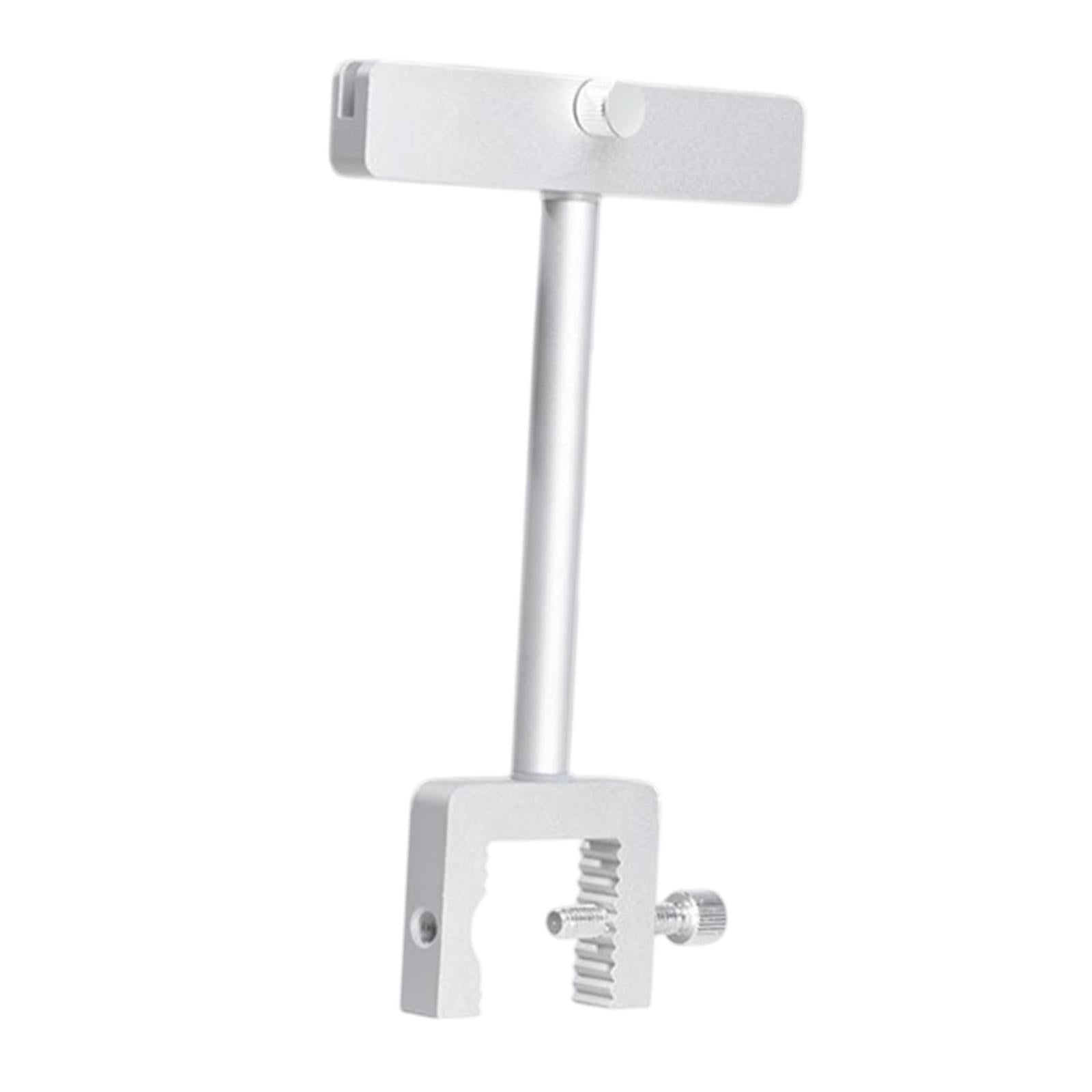 Sign Holder Clamp Reused Rotatable for Supermarket Clothing Store Exhibition Silver