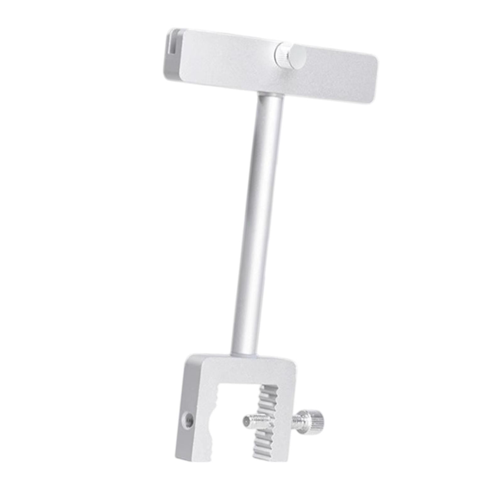 Sign Holder Clamp Reused Rotatable for Supermarket Clothing Store Exhibition Silver