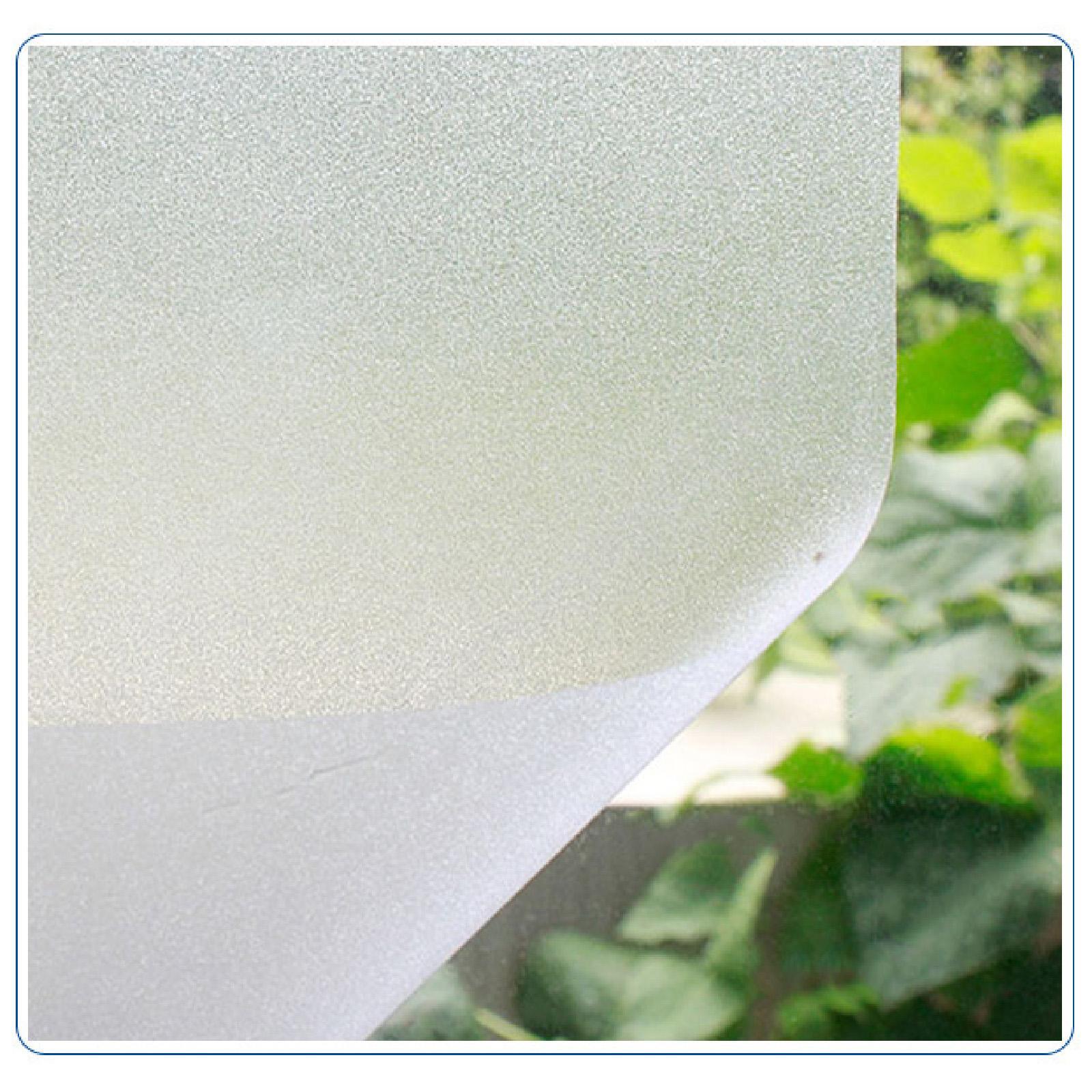 Window Privacy Film Living Room Removable Housewarming Static Cling Blackout Frosted 30x200cm
