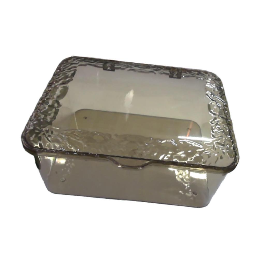 Desk Organizer Organization Stationery Storage Box for Bedroom Vanity Office Upgraded Gray