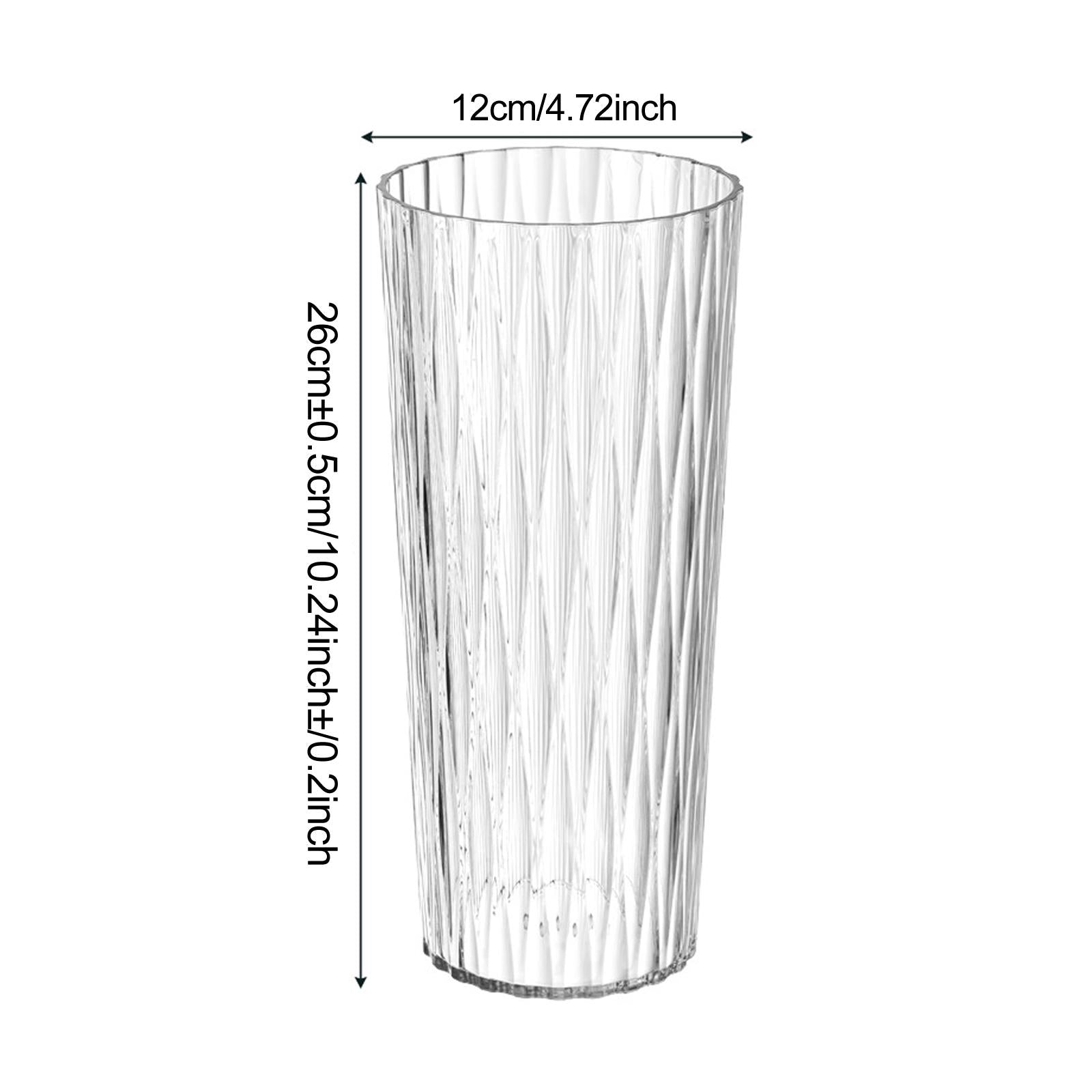 Decorative Vase Elegant Photo Prop Flower Pot for Office Living Room Kitchen Style A