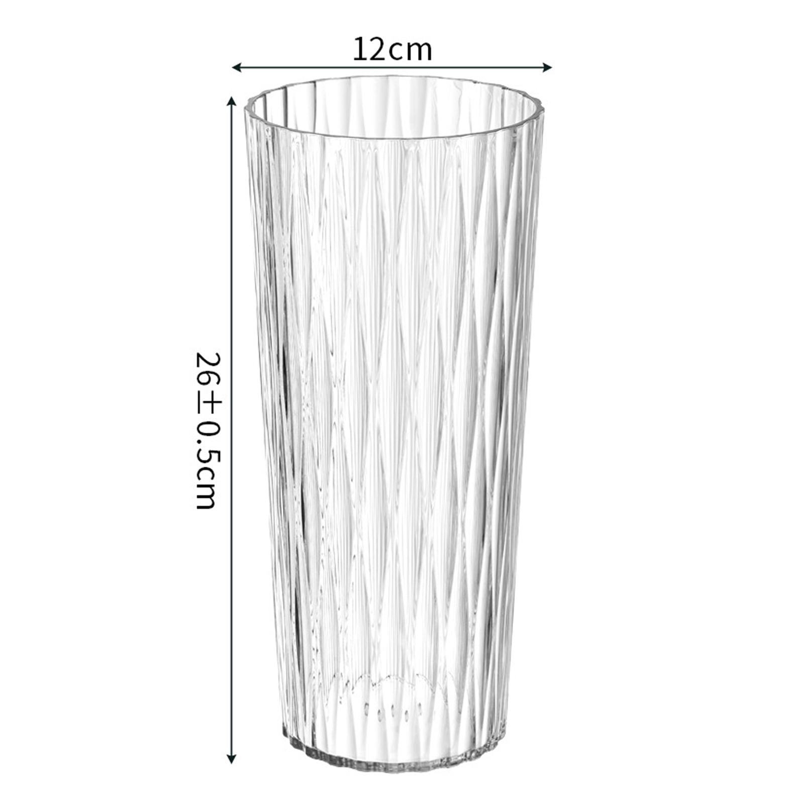 Decorative Vase Elegant Photo Prop Flower Pot for Office Living Room Kitchen Style A