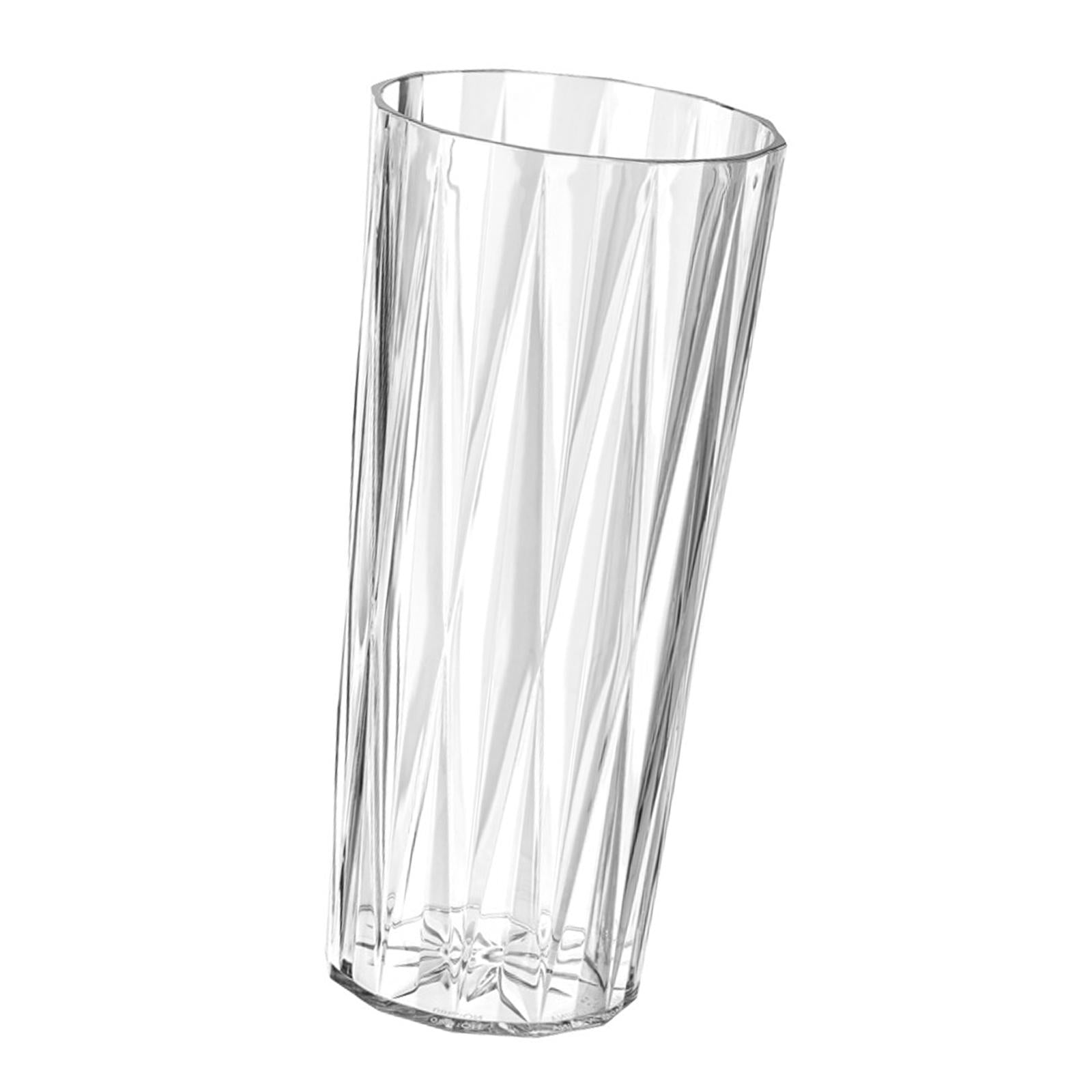 Decorative Vase Elegant Photo Prop Flower Pot for Office Living Room Kitchen Style C