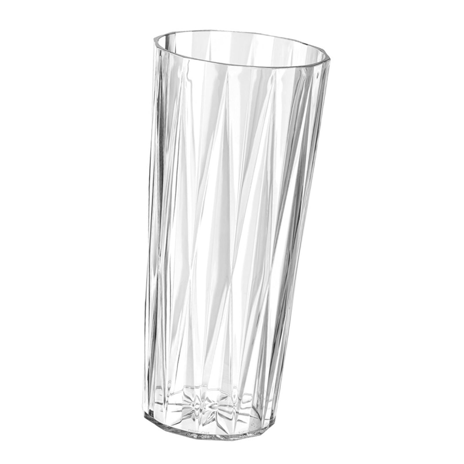 Decorative Vase Elegant Photo Prop Flower Pot for Office Living Room Kitchen Style C