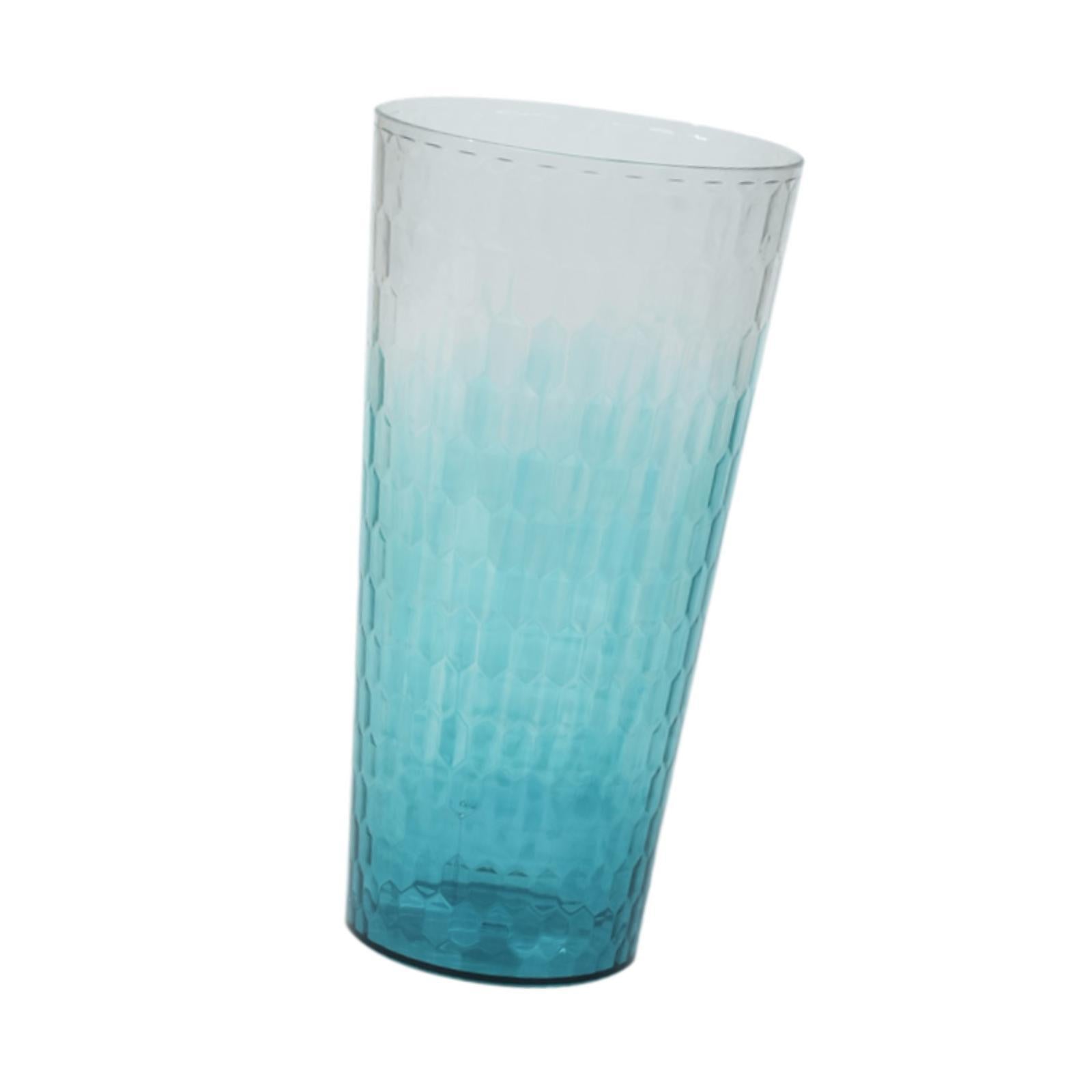 Flower Vase Dry Flowers Desk Floral Arrangement for Mantel Fireplace Wedding Blue