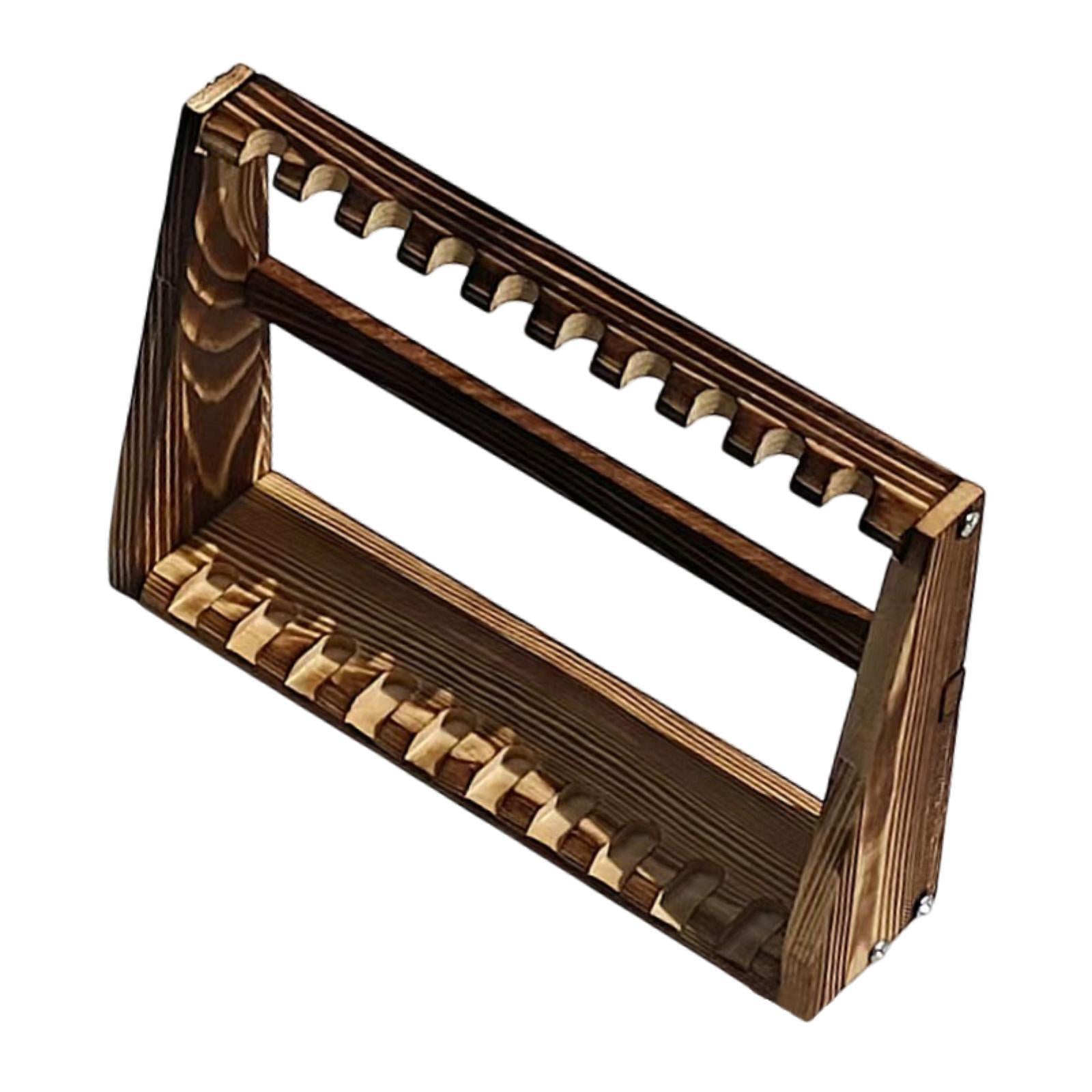 Knives Model Display Stand Accessory Tabletop Ornament Collectibles Organizer Brown