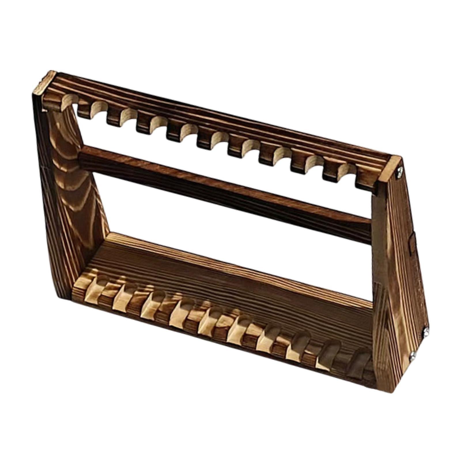 Knives Model Display Stand Accessory Tabletop Ornament Collectibles Organizer Brown