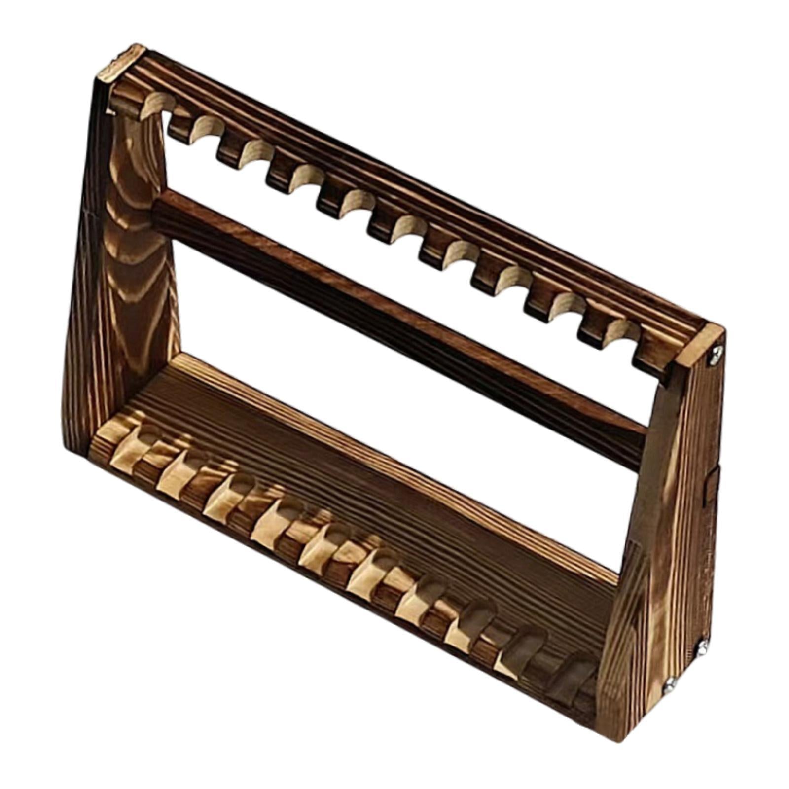 Knives Model Display Stand Accessory Tabletop Ornament Collectibles Organizer Brown