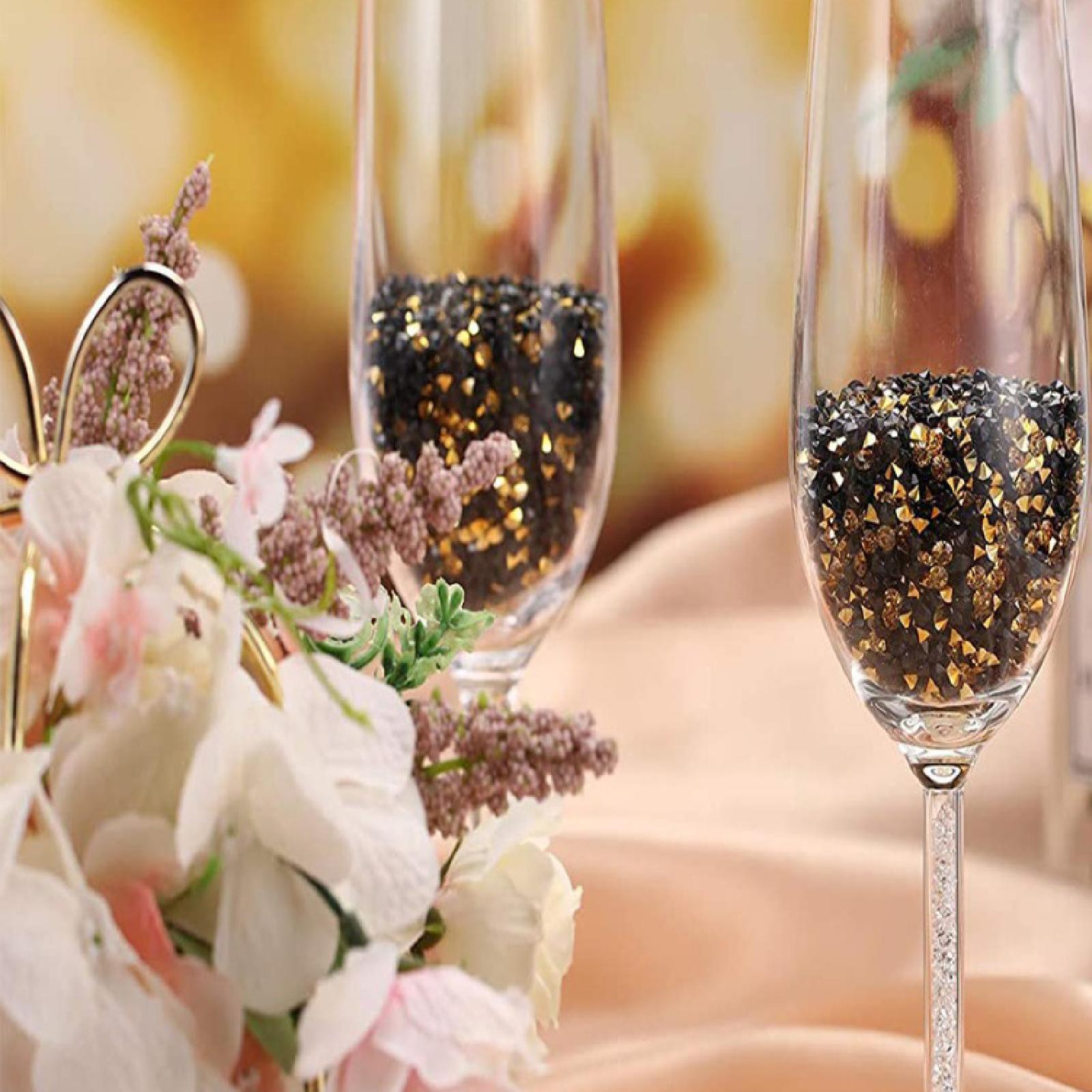 10000 Pieces Acrylic Rhinestones DIY Crafts for Bridal Shower Birthday Favor