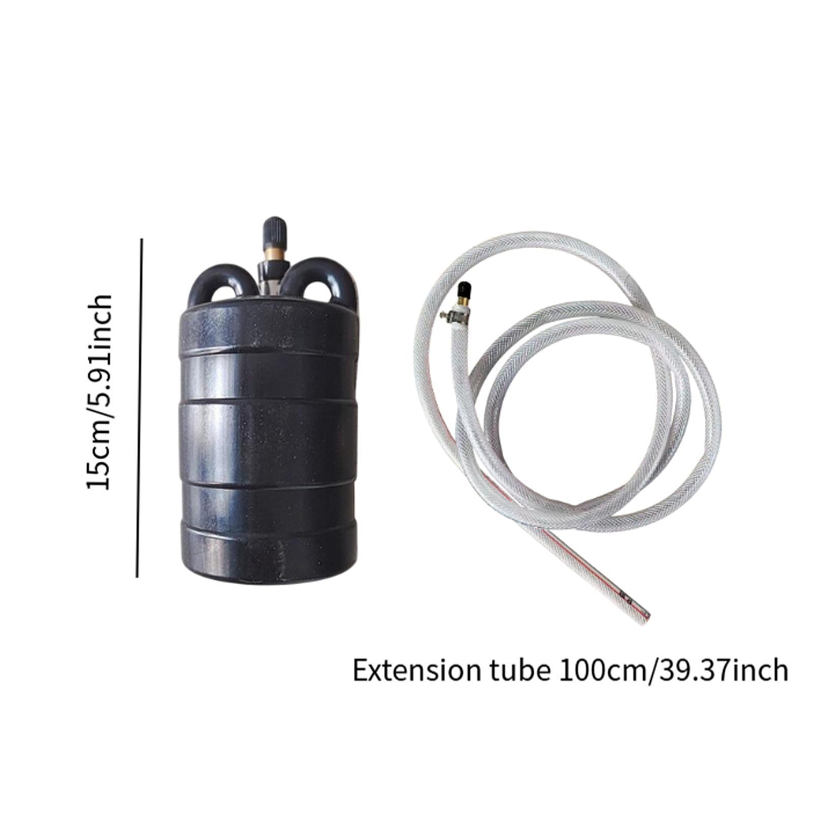 Inflatable Pipe Plug with Extension Tube for Household Shower Drain Bathroom DN150mm