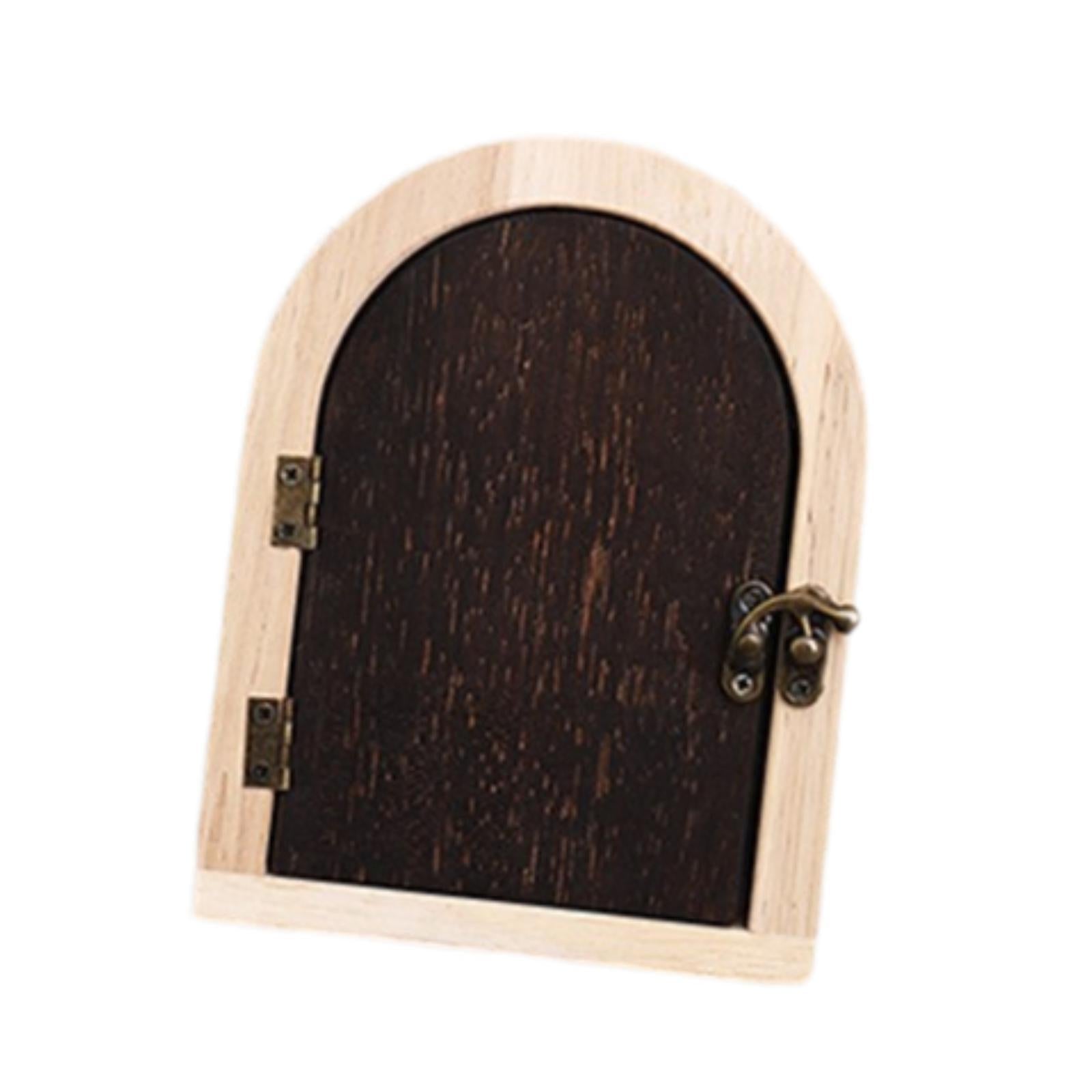 Outlet Cover Wood Elegant Socket Protection Box for Kitchen Workshop Bedroom 12x15.7cm Beige and Brown