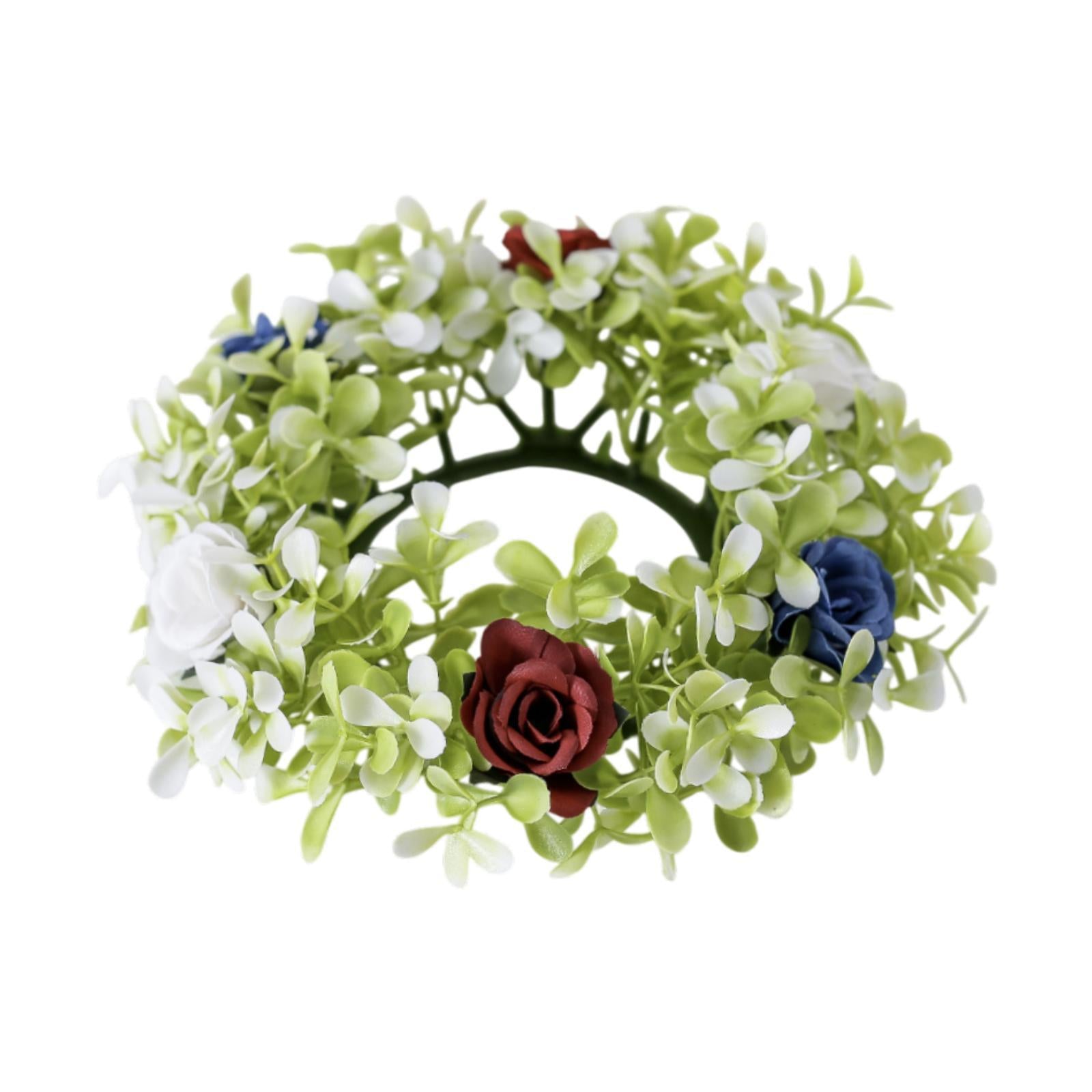 Candle Wreath Modern Candlestick Garland for Housewarming Farmhouse Festival