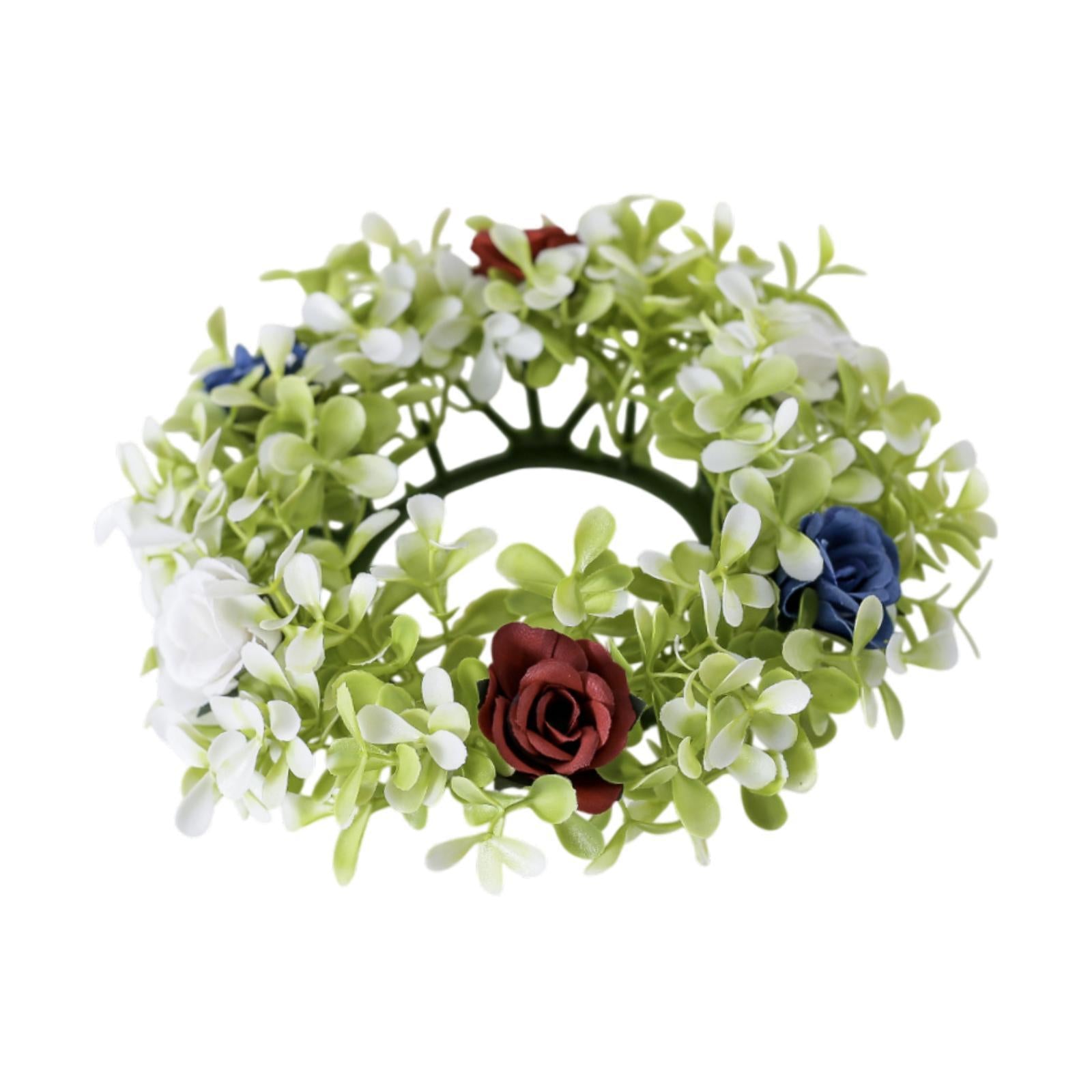 Candle Wreath Modern Candlestick Garland for Housewarming Farmhouse Festival