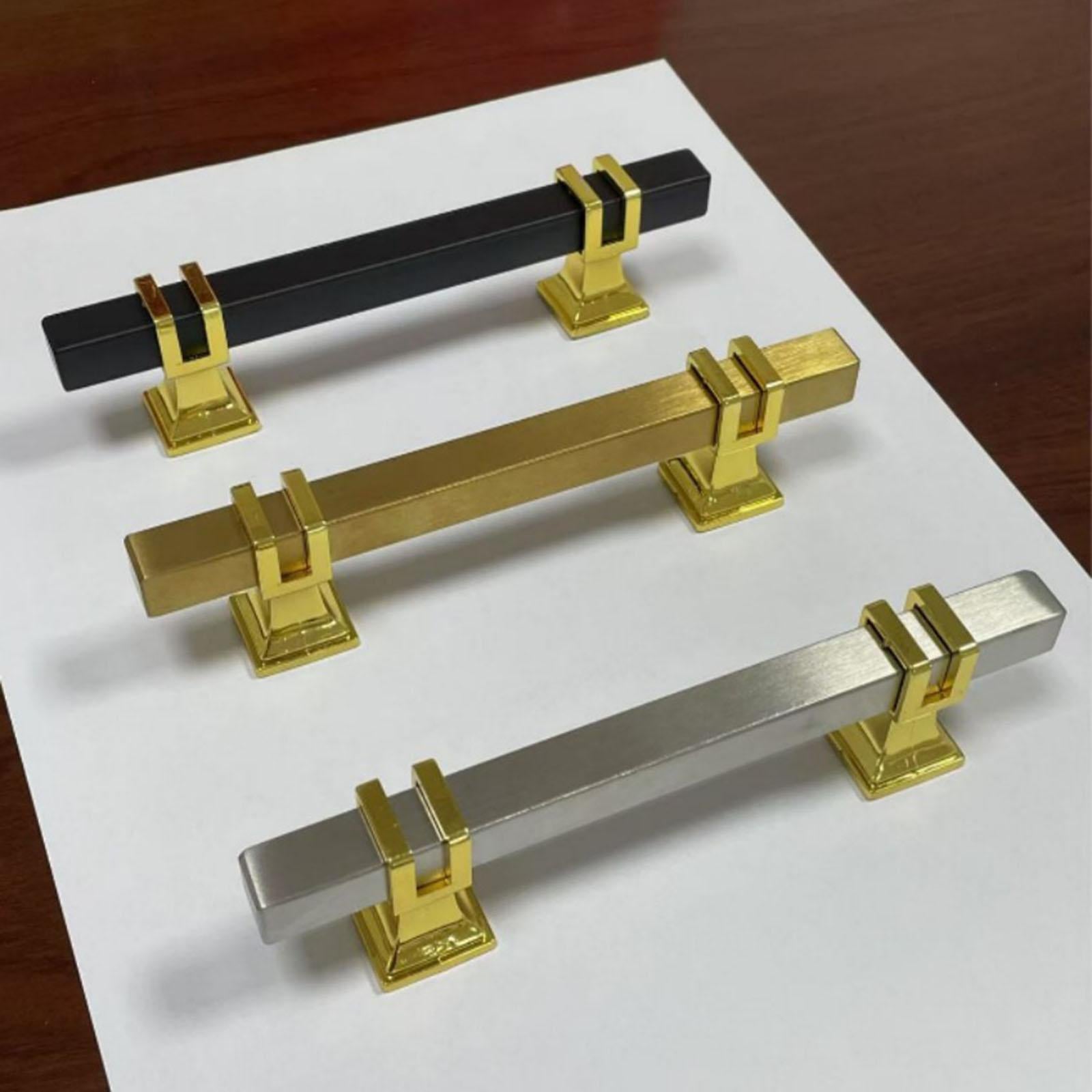 Drawer Pulls Cabinet Hardware Versatile 10Pieces for Bathroom Rust Resistant