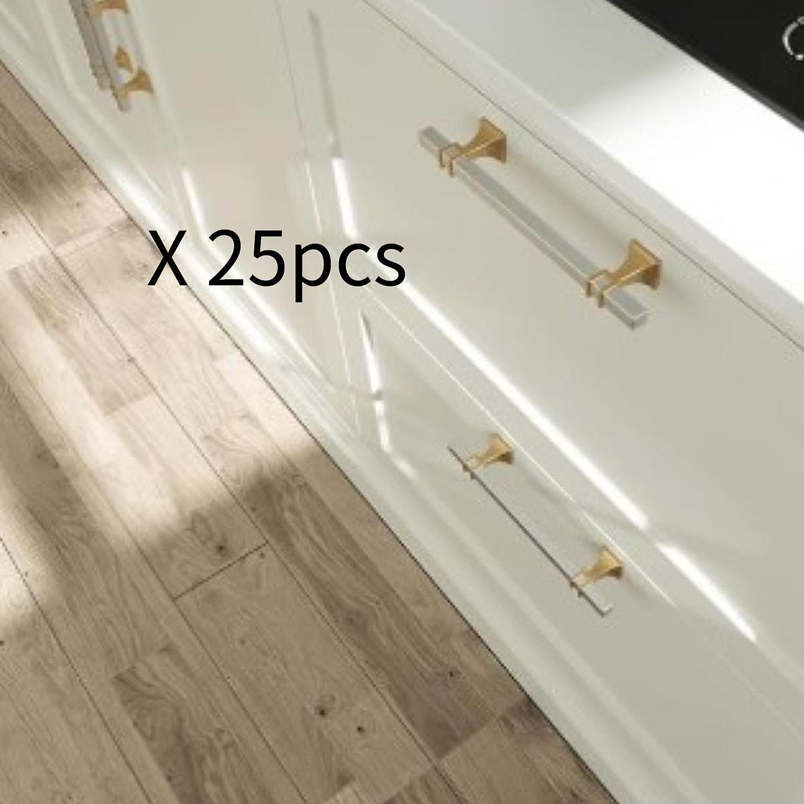 25x Cabinet Pull Door Handle Furniture Hardware for Home Living Room Kitchen