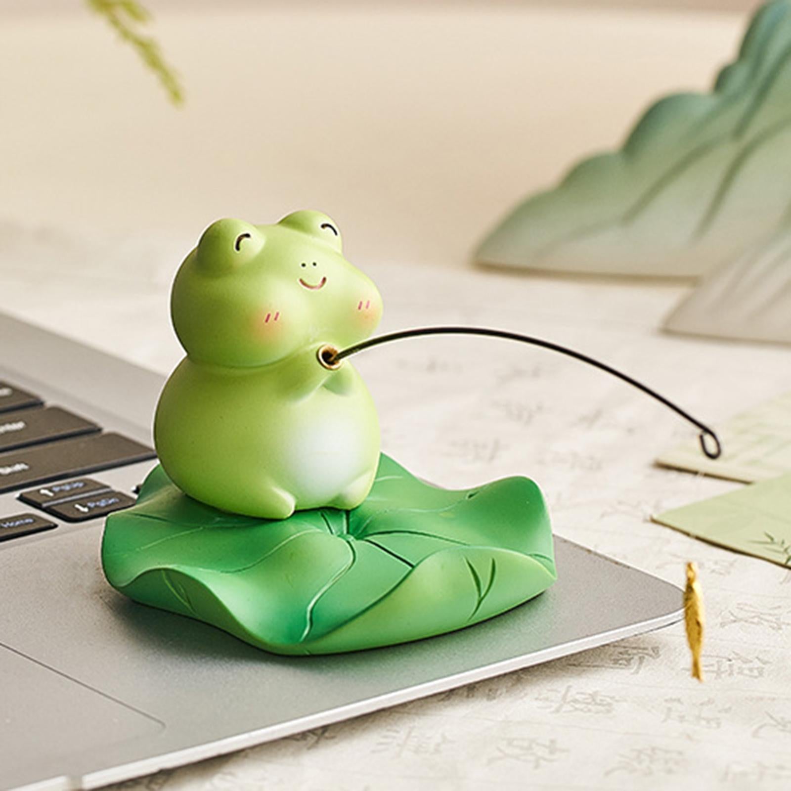 Phone Stand Practical Multifunctional Phone Holder for Office Home Birthdays Frog