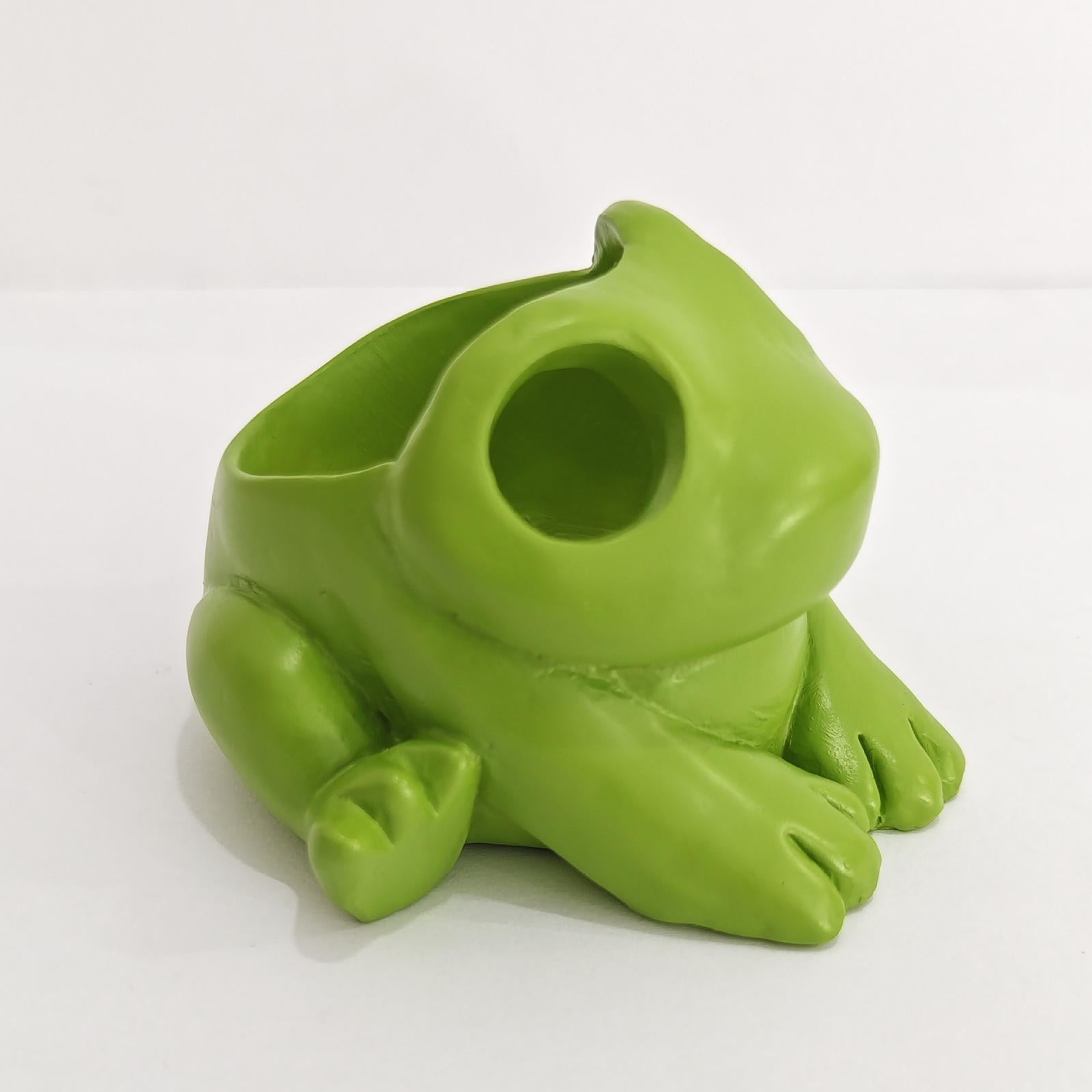 Frog Tealight Candle Holder Creative Desk Ornament for Balcony Porch Bedroom