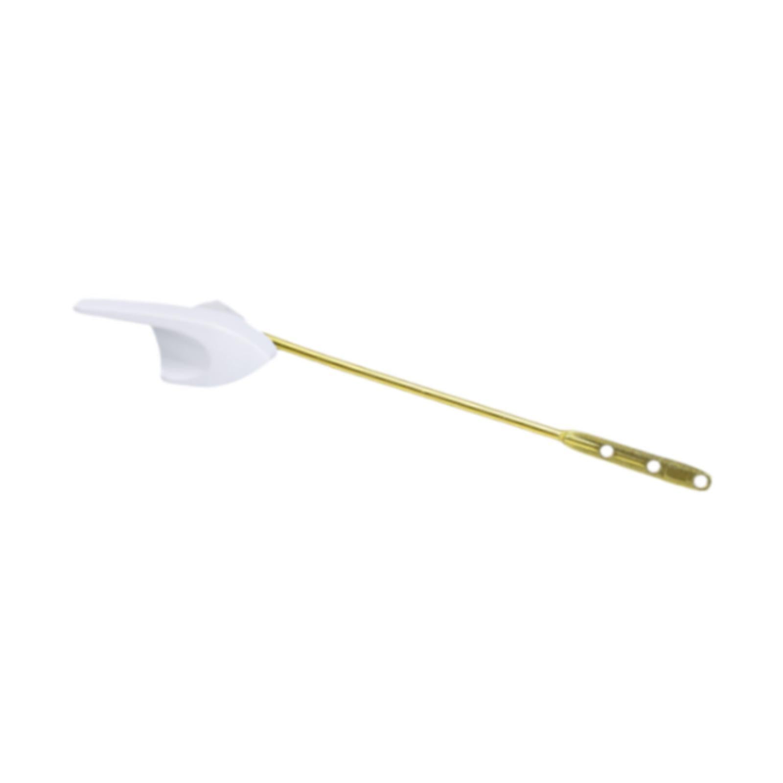 Toilet Tank Flush Handle Easy Installation Rust Resistant Toilet Repair Tool White