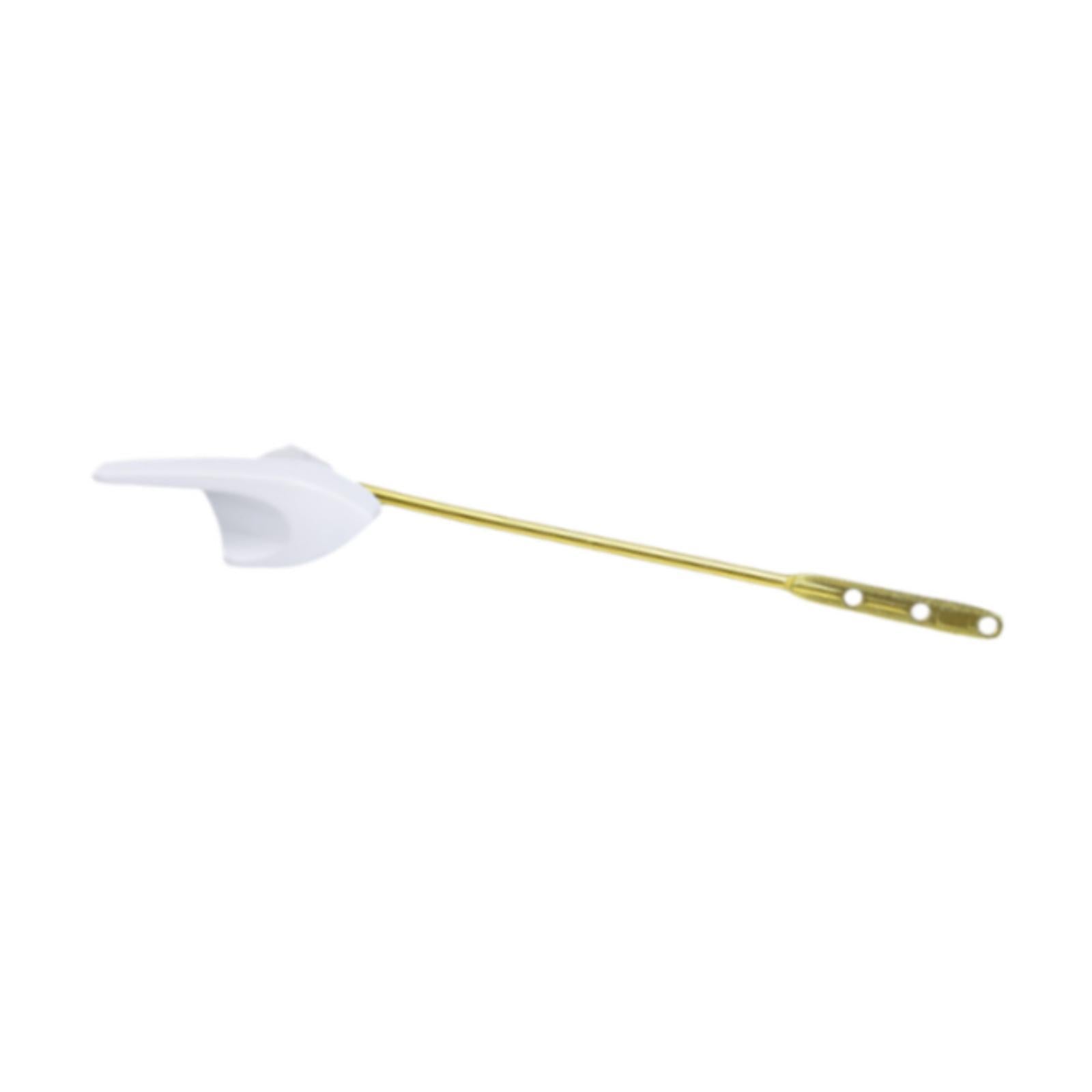 Toilet Tank Flush Handle Easy Installation Rust Resistant Toilet Repair Tool White