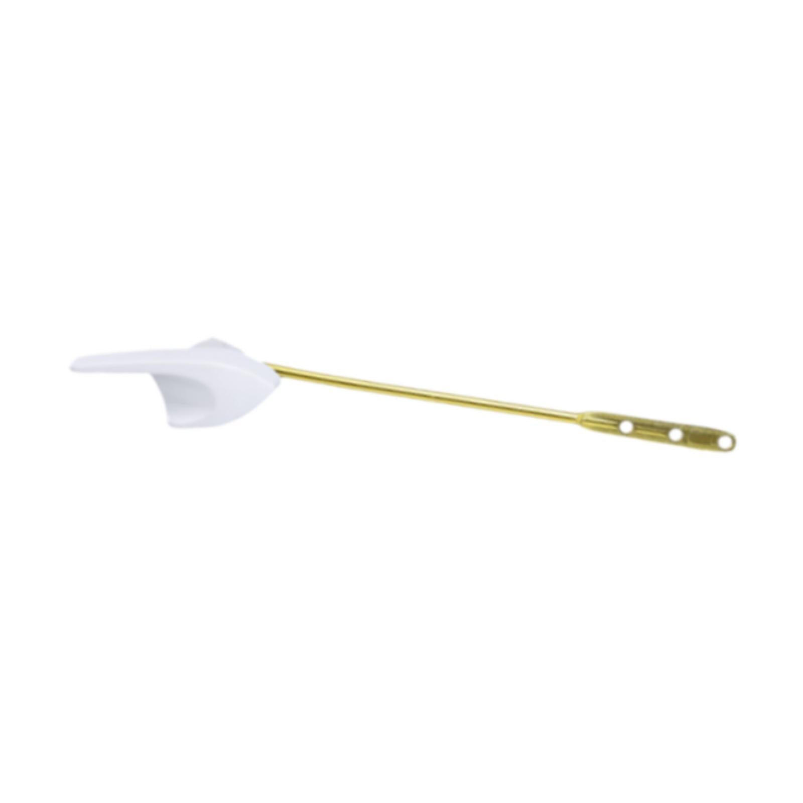 Toilet Tank Flush Handle Easy Installation Rust Resistant Toilet Repair Tool White