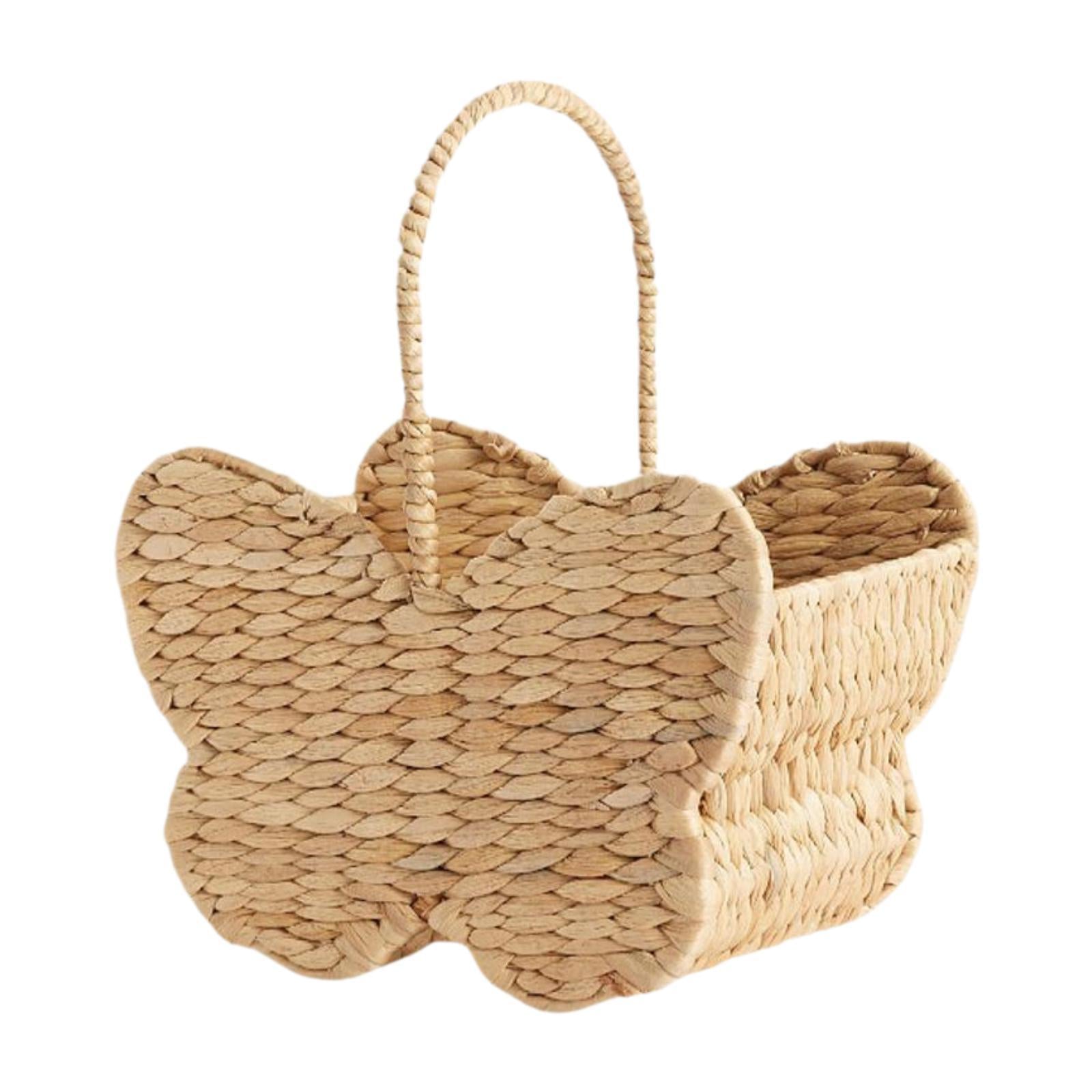 Woven Basket Art Decoration Storage Organizer for Dorm Living Room Farmhouse