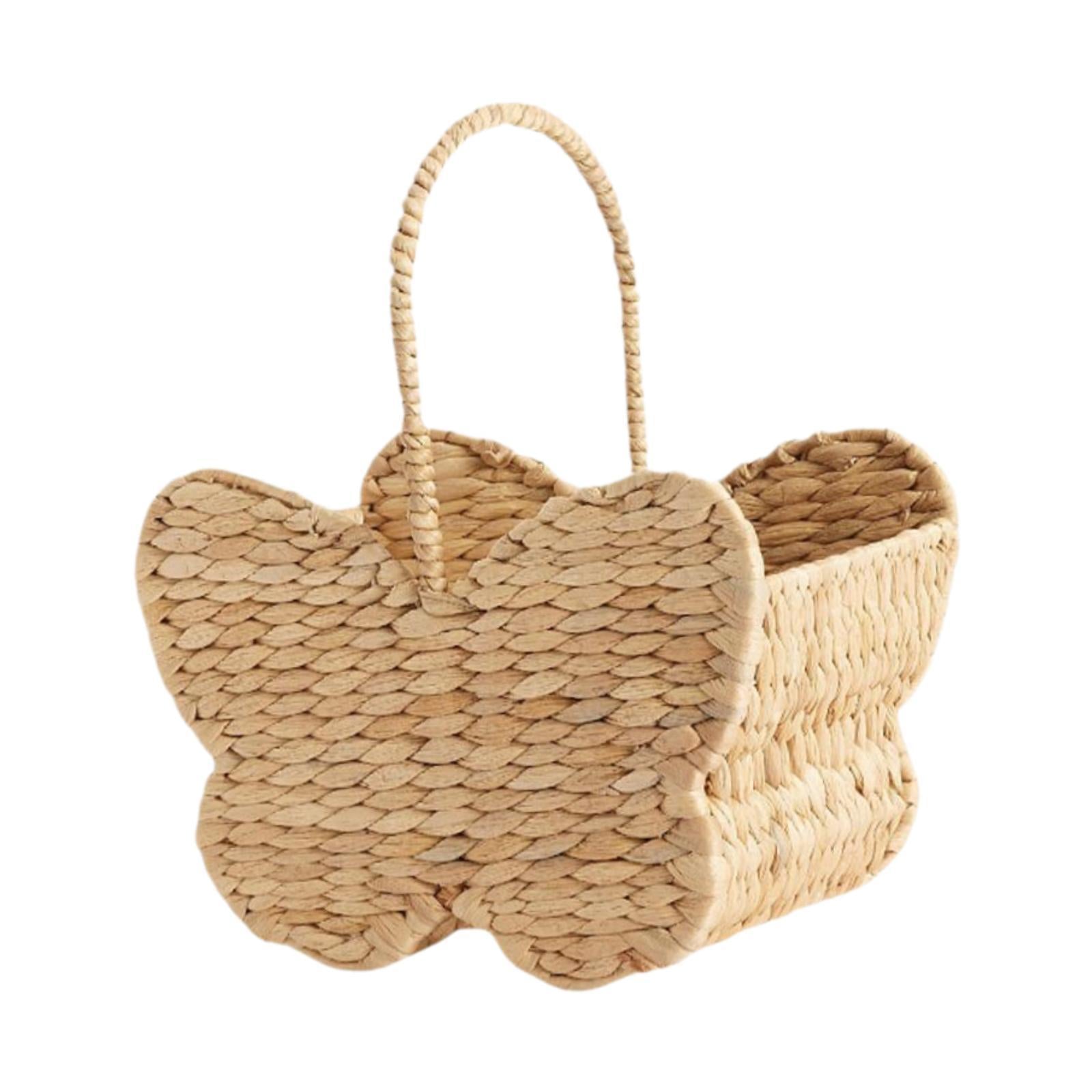 Woven Basket Art Decoration Storage Organizer for Dorm Living Room Farmhouse