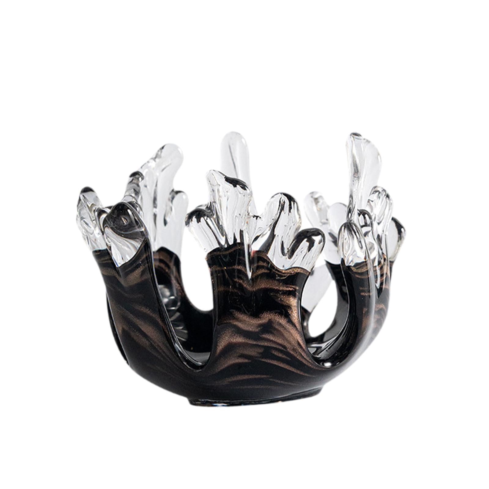 Tabletop Figurine Candle Stand Table Centerpiece Parties Gifts Candle Holder Black