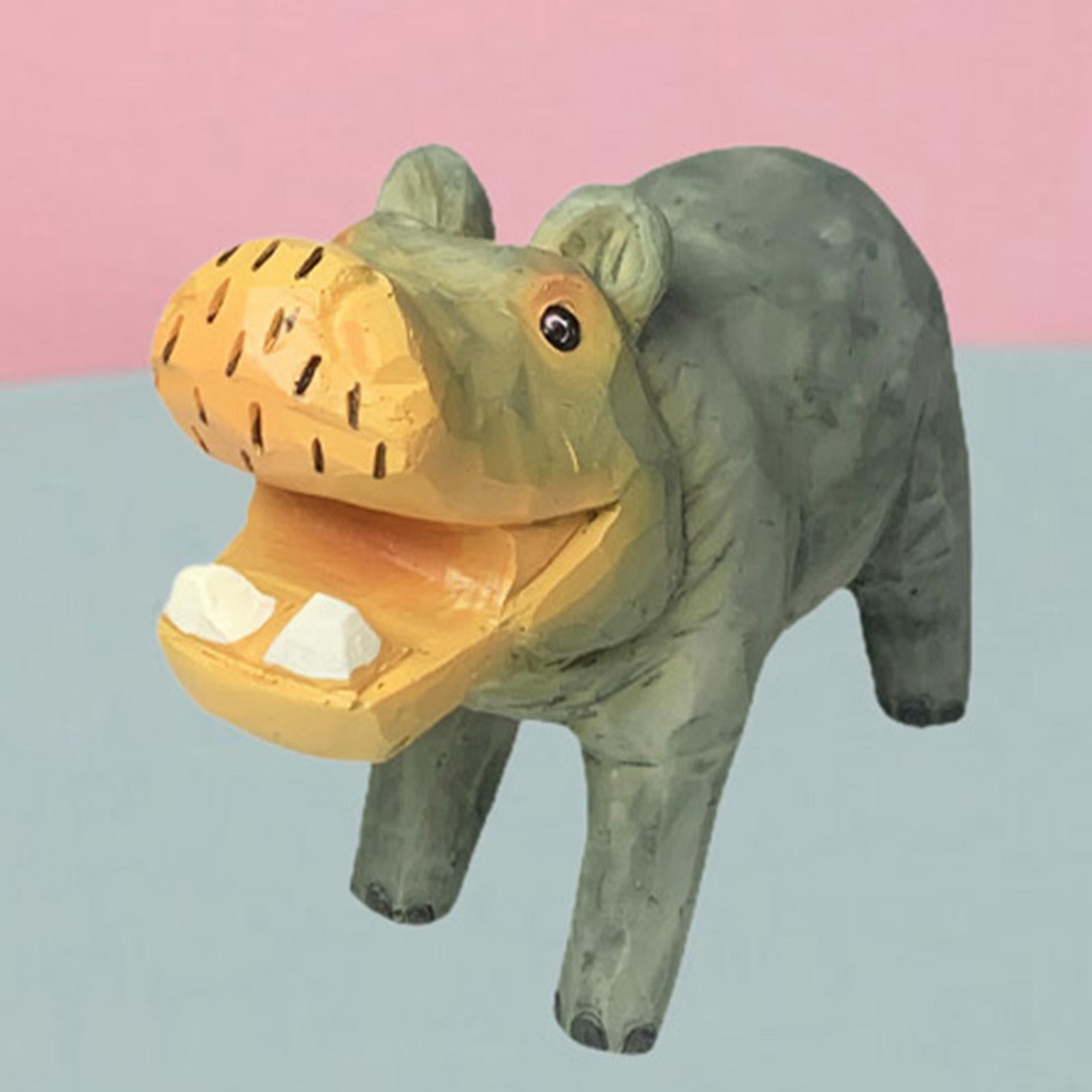 Animal Model Resin Figurine for Fireplace, Shelf Porch Bookcase Modern