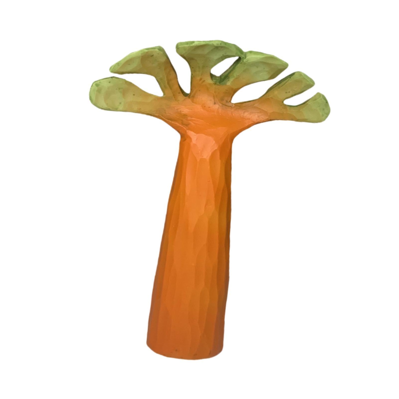 Resin Baobab Tree Model Statue Sculpture for Yoga Studios, Hotels Decorative