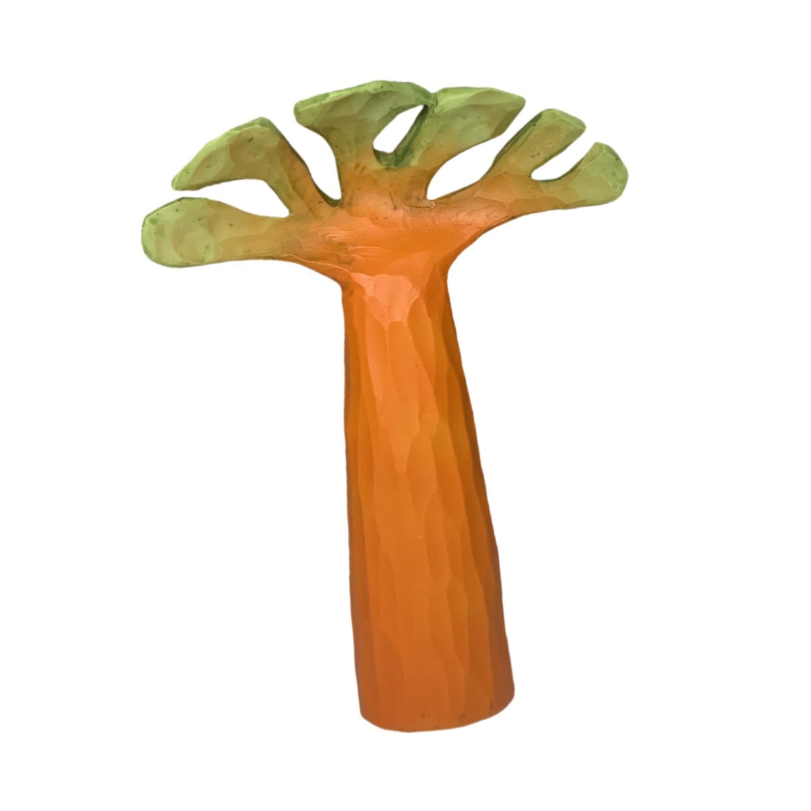 Resin Baobab Tree Model Statue Sculpture for Yoga Studios, Hotels Decorative