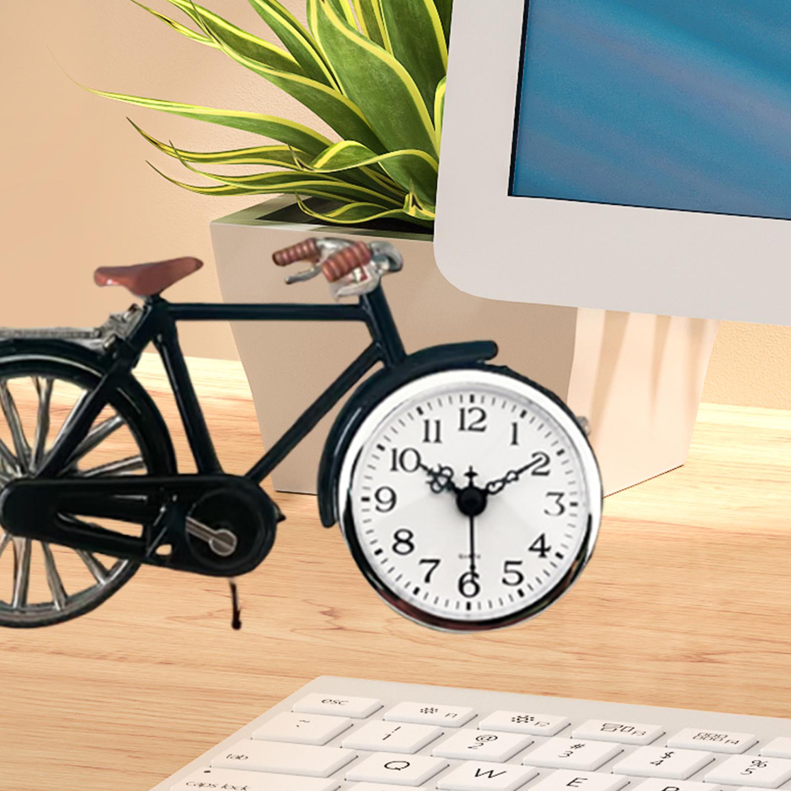 Clock Insert Round Easy Installation Clock Frame Compact Gifts Replace Parts