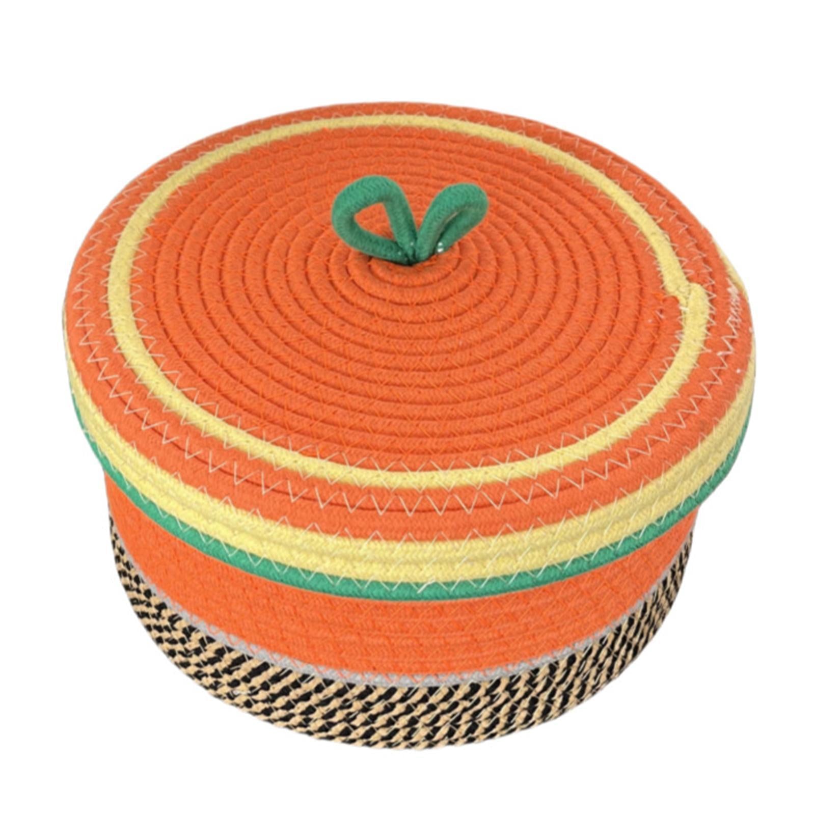 Cotton Rope Storage Basket Storage Basket for Toys Living Room Kitchen
