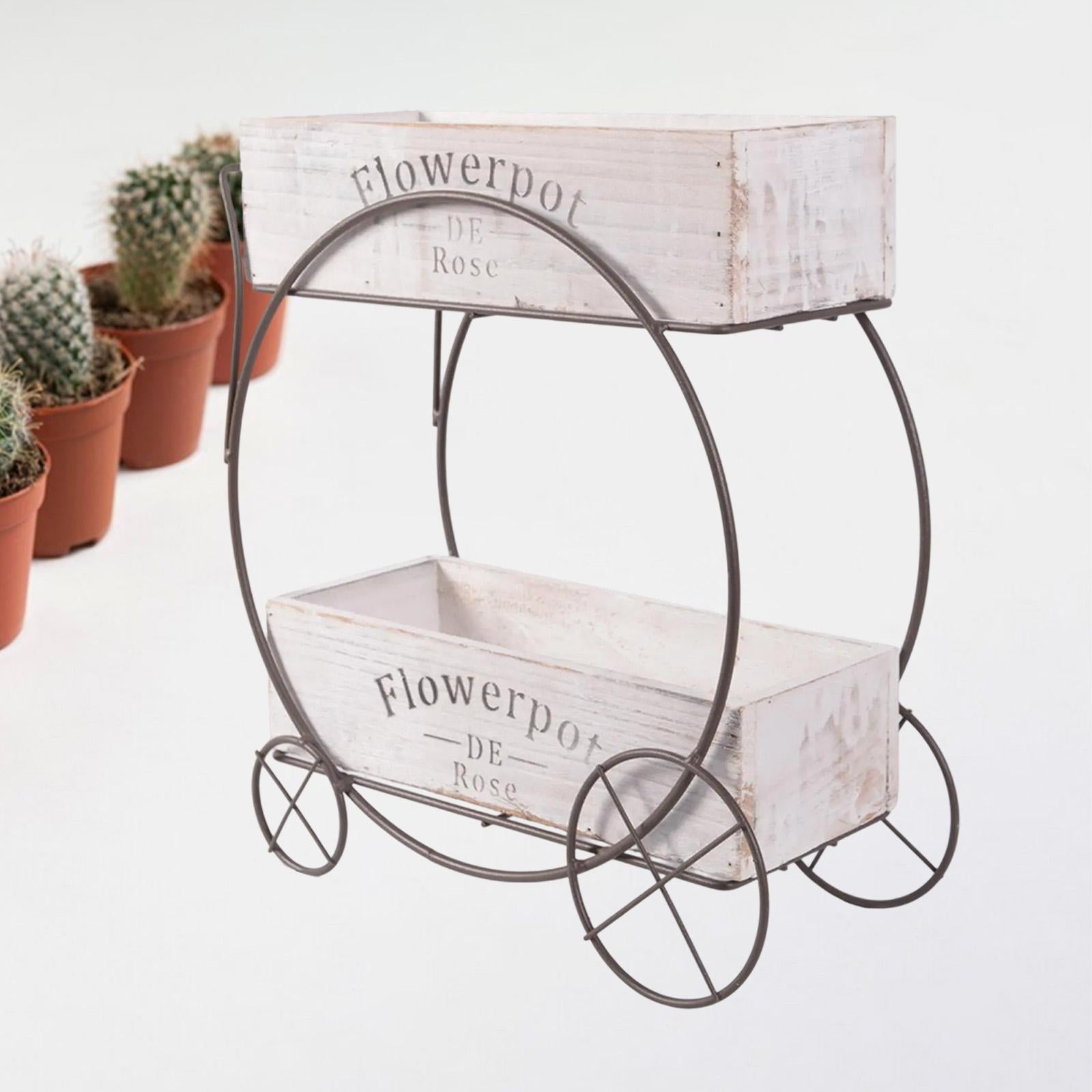 Metal Hanging Wire Basket Iron Wall Mounted Organizer for Garden Office Home 31.5cmx14.5cmx36.5cm