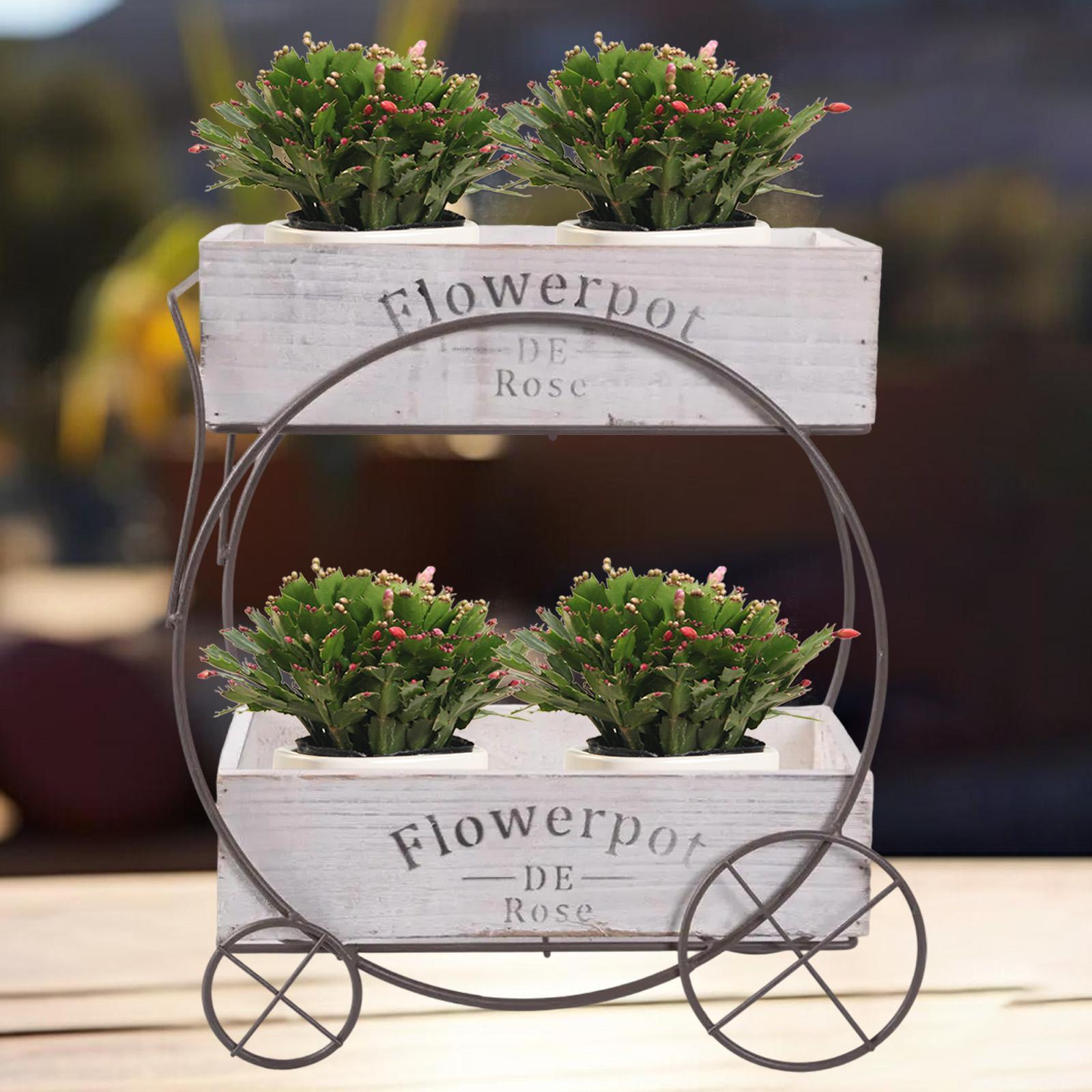Metal Hanging Wire Basket Iron Wall Mounted Organizer for Garden Office Home 31.5cmx14.5cmx36.5cm