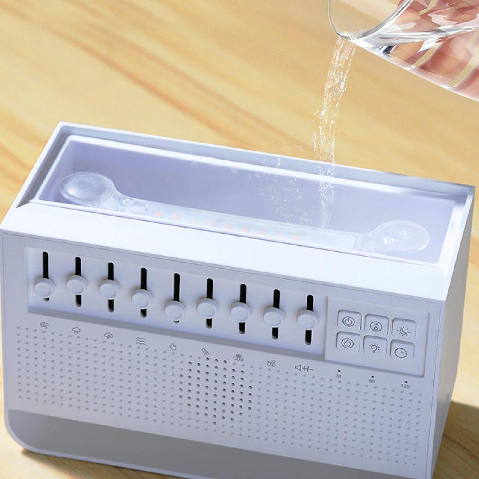 Essential Oil Diffusers Atmosphere Light Decor White for Desktop Bedroom SPA