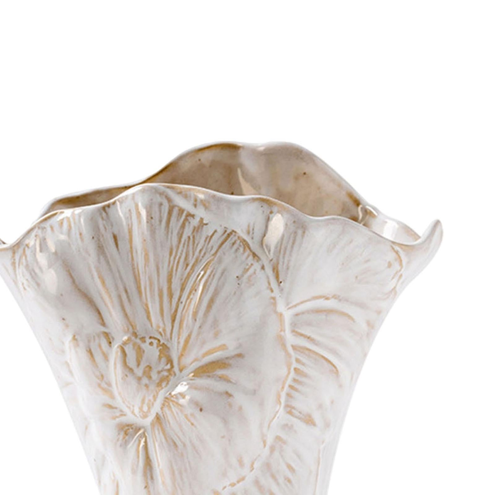 Ceramic Flower Vase Versatile Unique Stylish for Bedroom Office Coffee Table