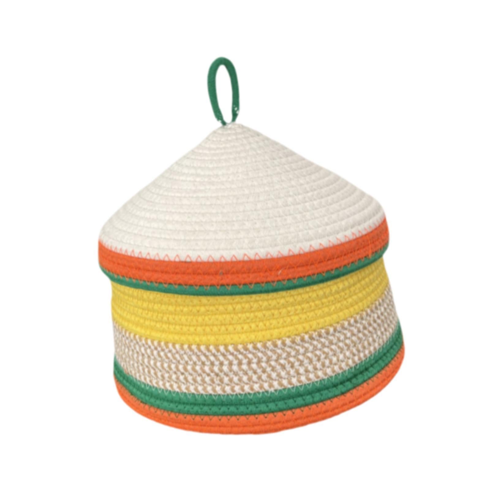 Desktop Storage Basket Decor Cosmetics Bin for Dressing Room Hotel Apartment