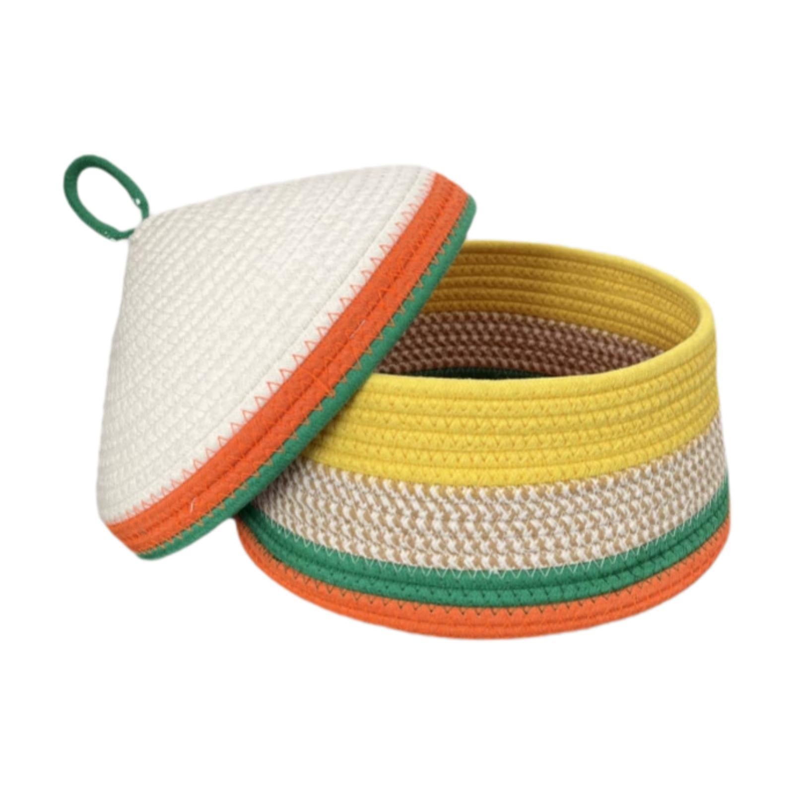 Desktop Storage Basket Decor Cosmetics Bin for Dressing Room Hotel Apartment