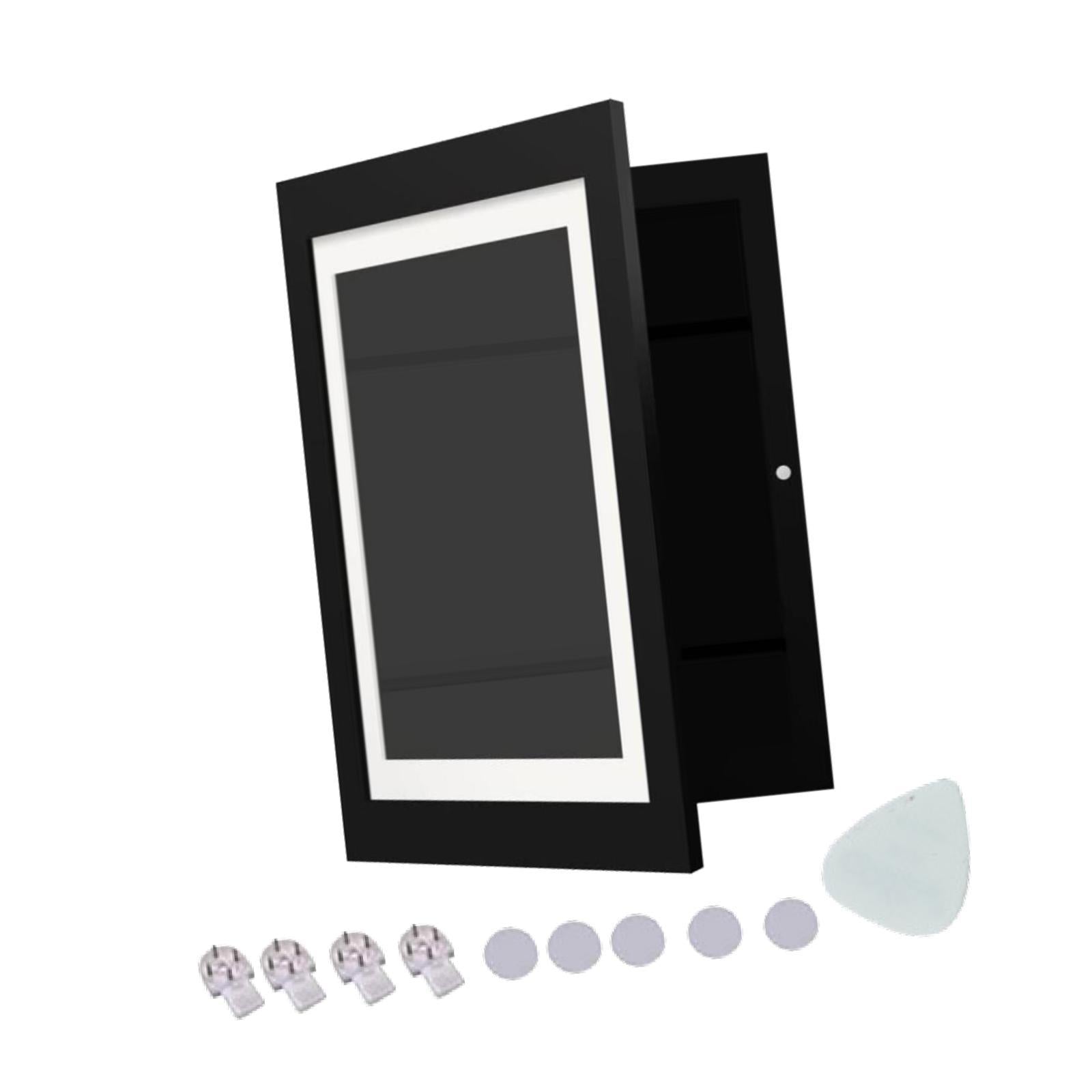8K Kids Art Display Frame Accessory for Certificates Documents Picture Frame Black Frame