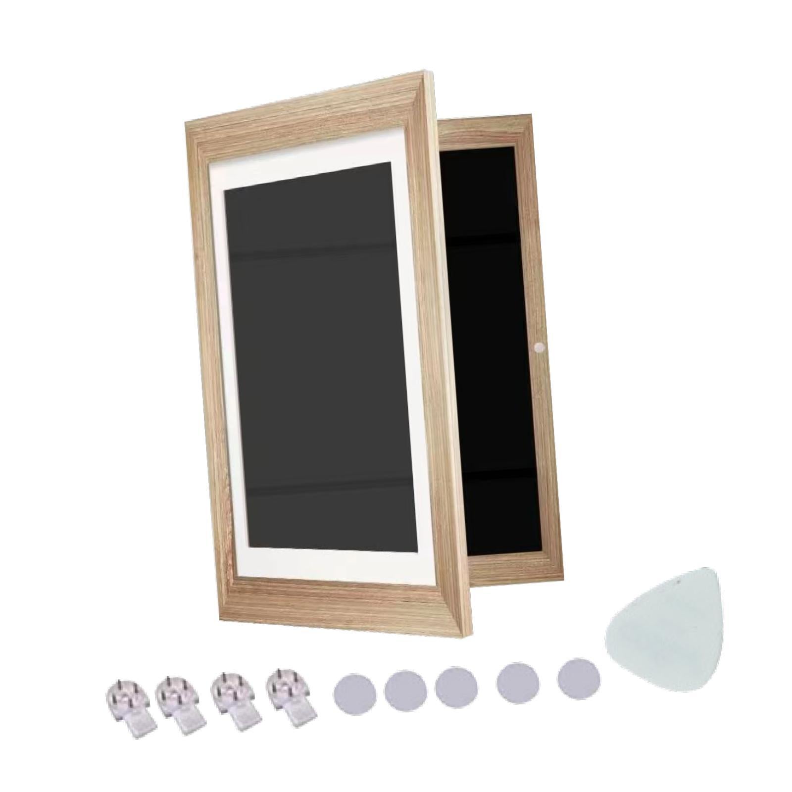 8K Kids Art Display Frame Accessory for Certificates Documents Picture Frame Wood Color Frame