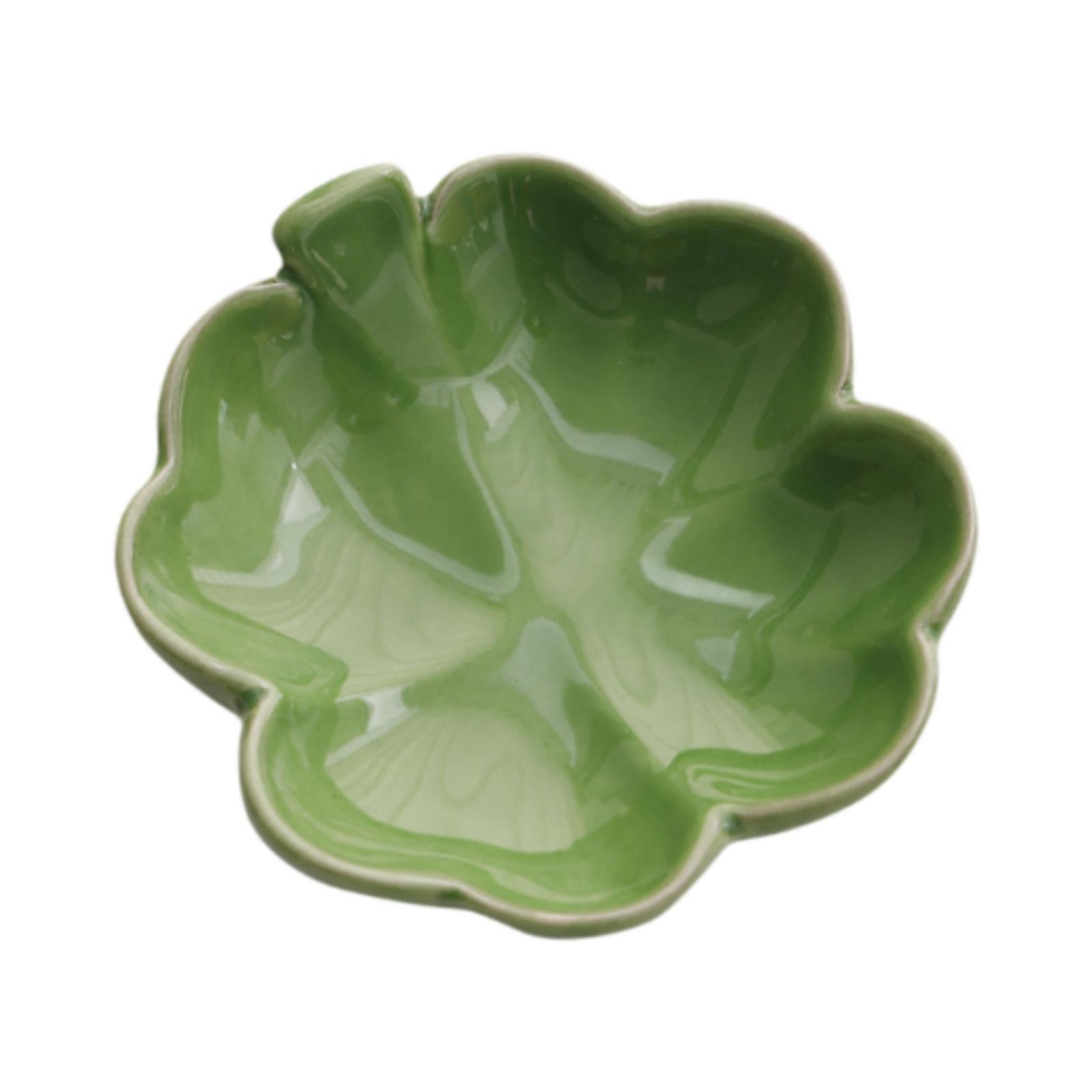 Ceramic Tray Multifunctional Decorative Plate Rings Dish Holder Trinket Dish