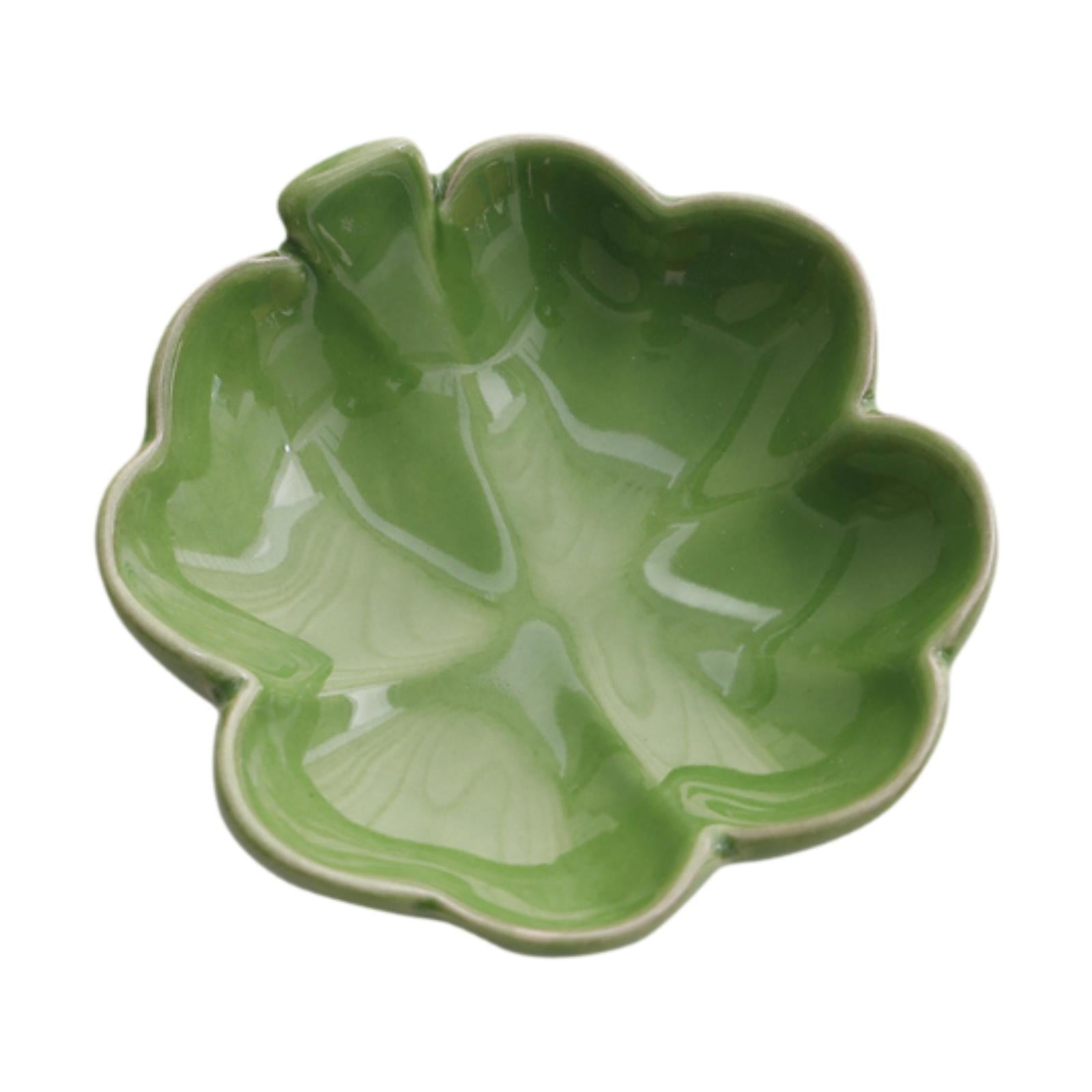 Ceramic Tray Multifunctional Decorative Plate Rings Dish Holder Trinket Dish