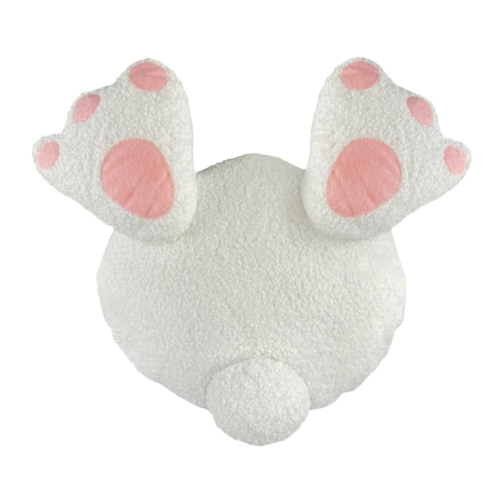 Easter Bunny Stuffed Toy Plush Cute Pillow for Decoration Party Living Room Rabbit butt