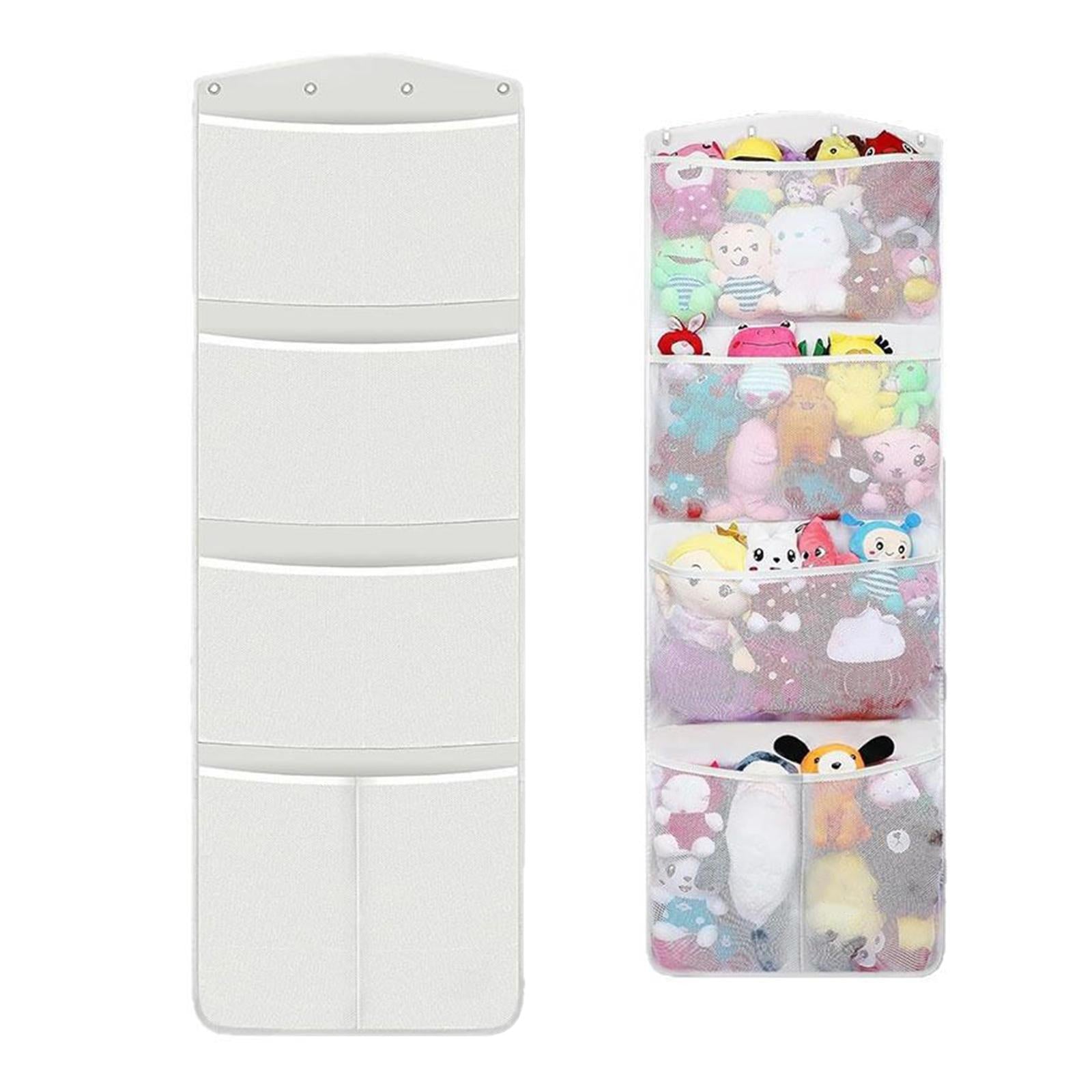 over Door Toy Plush Hanging Storage Large Pockets Accessories Breathable Net